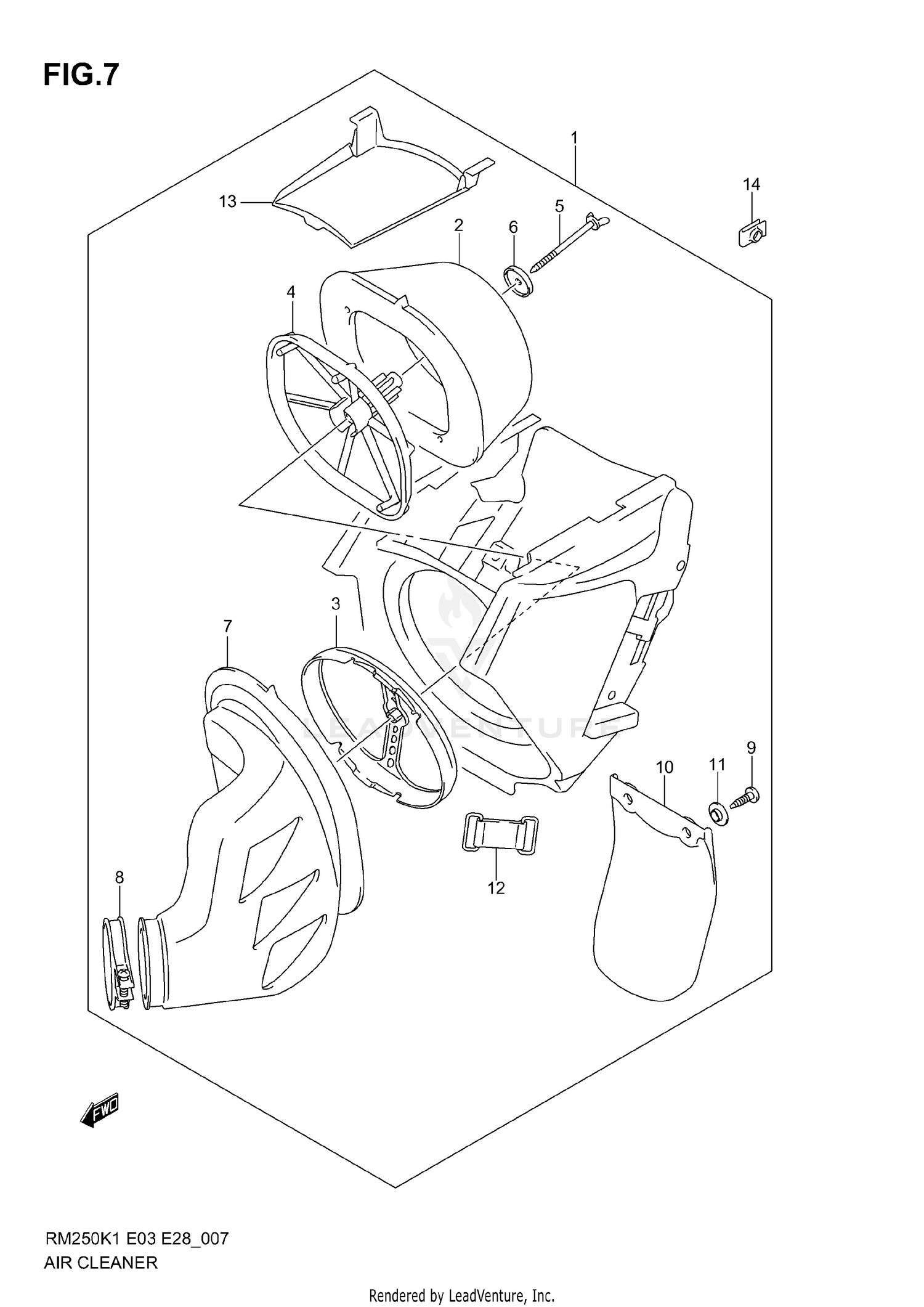 AIR CLEANER (MODEL K1/K2)