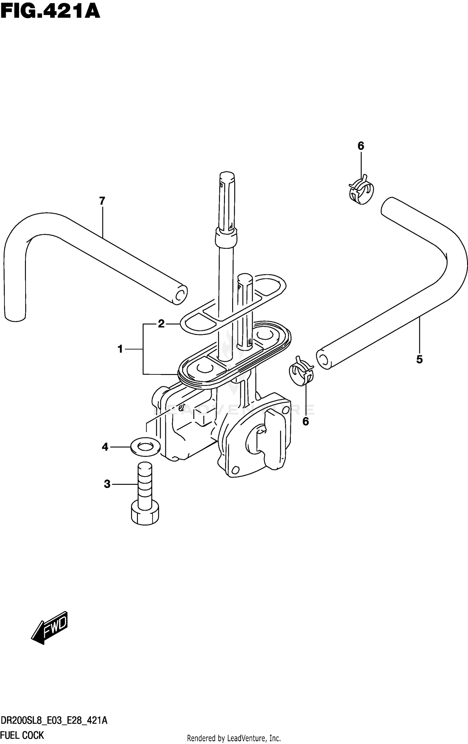 FUEL COCK (DR200SL8 E03)