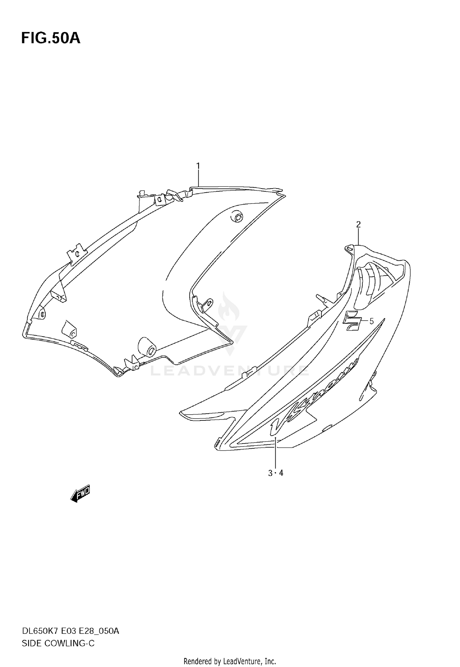 SIDE COWLING (MODEL K8)