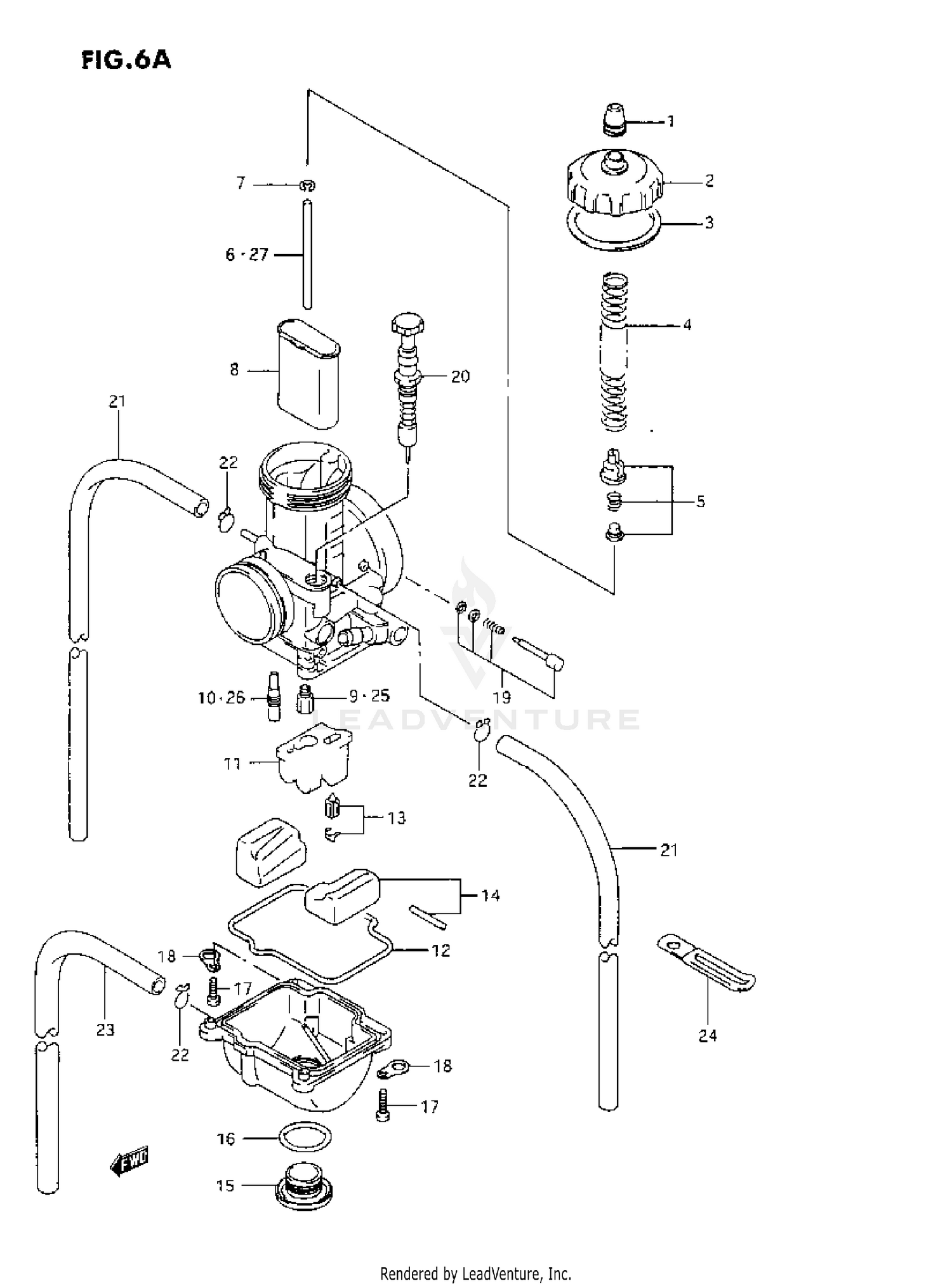 CARBURETOR (P/R)