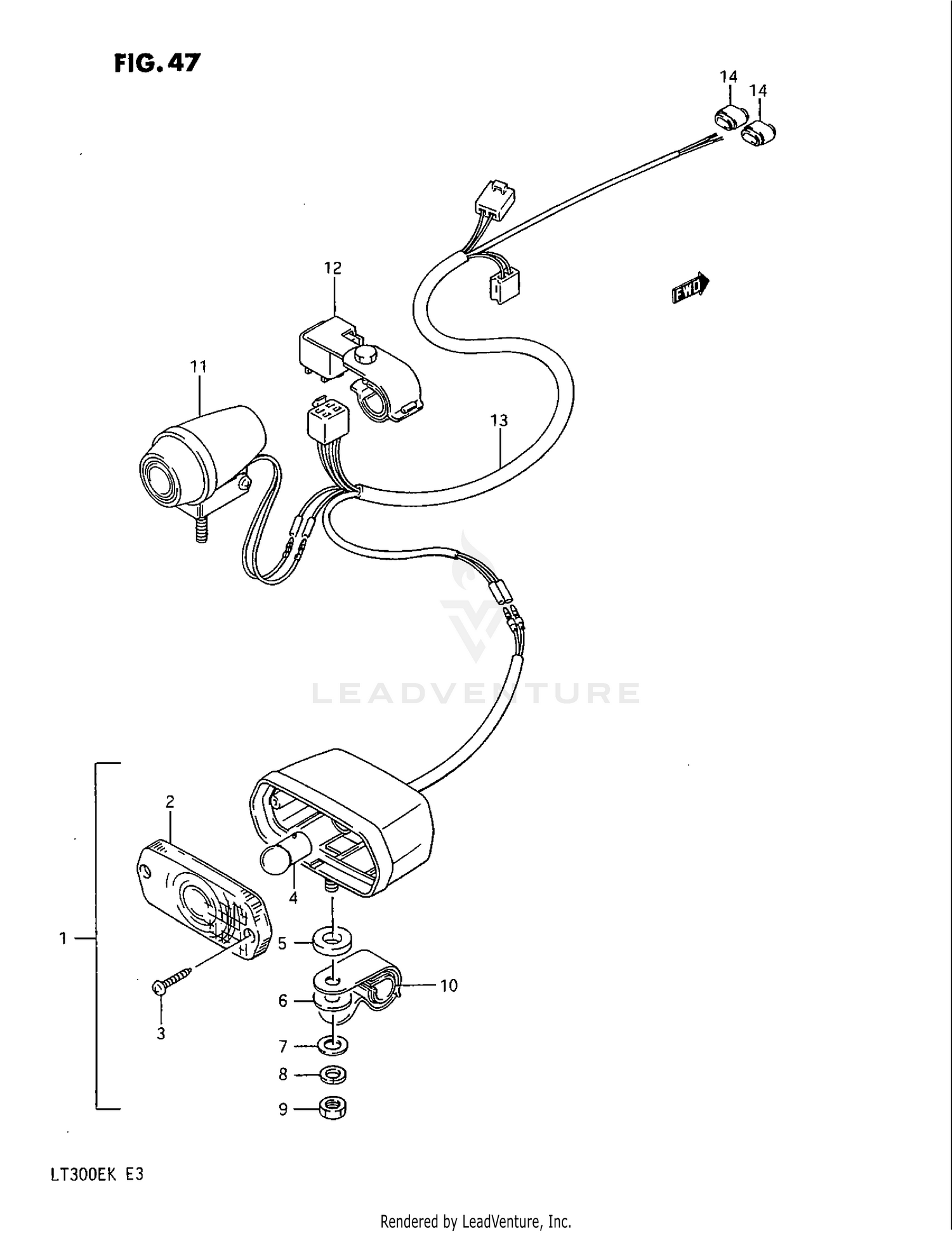 BACKUP LAMP (OPTIONAL)