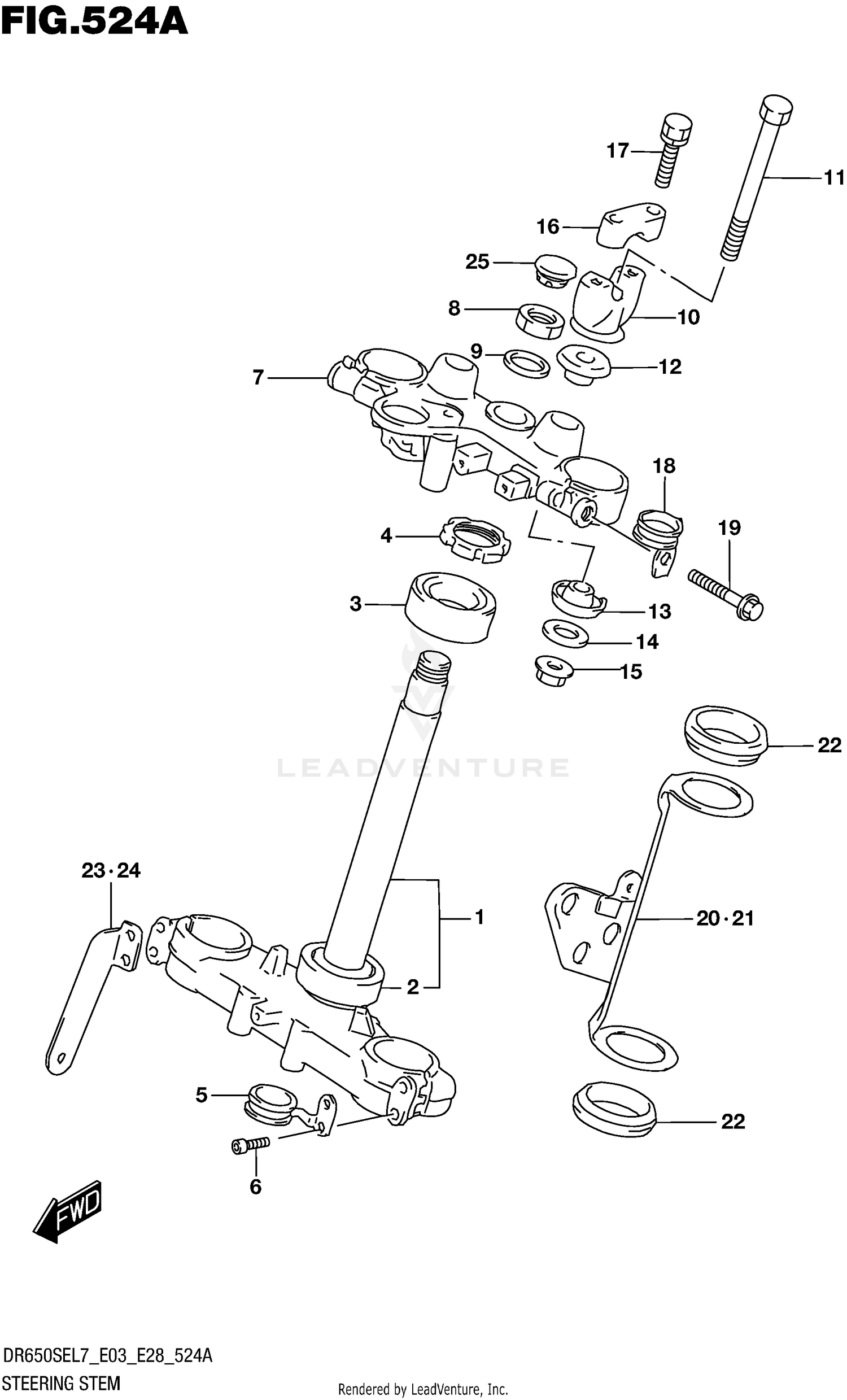 STEERING STEM