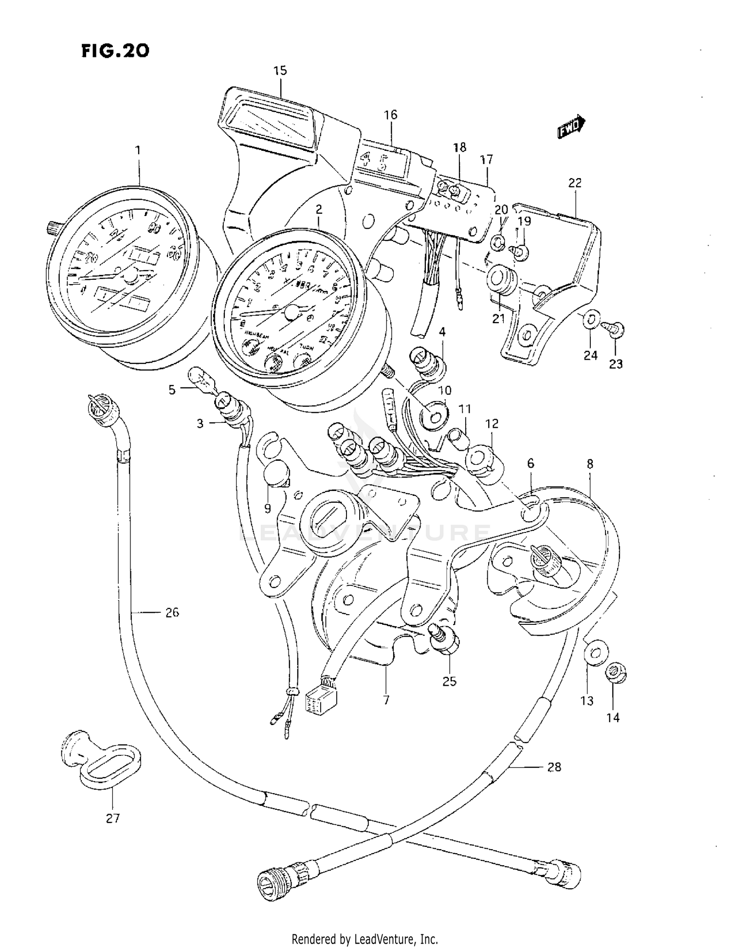 SPEEDOMETER-TACHOMETER