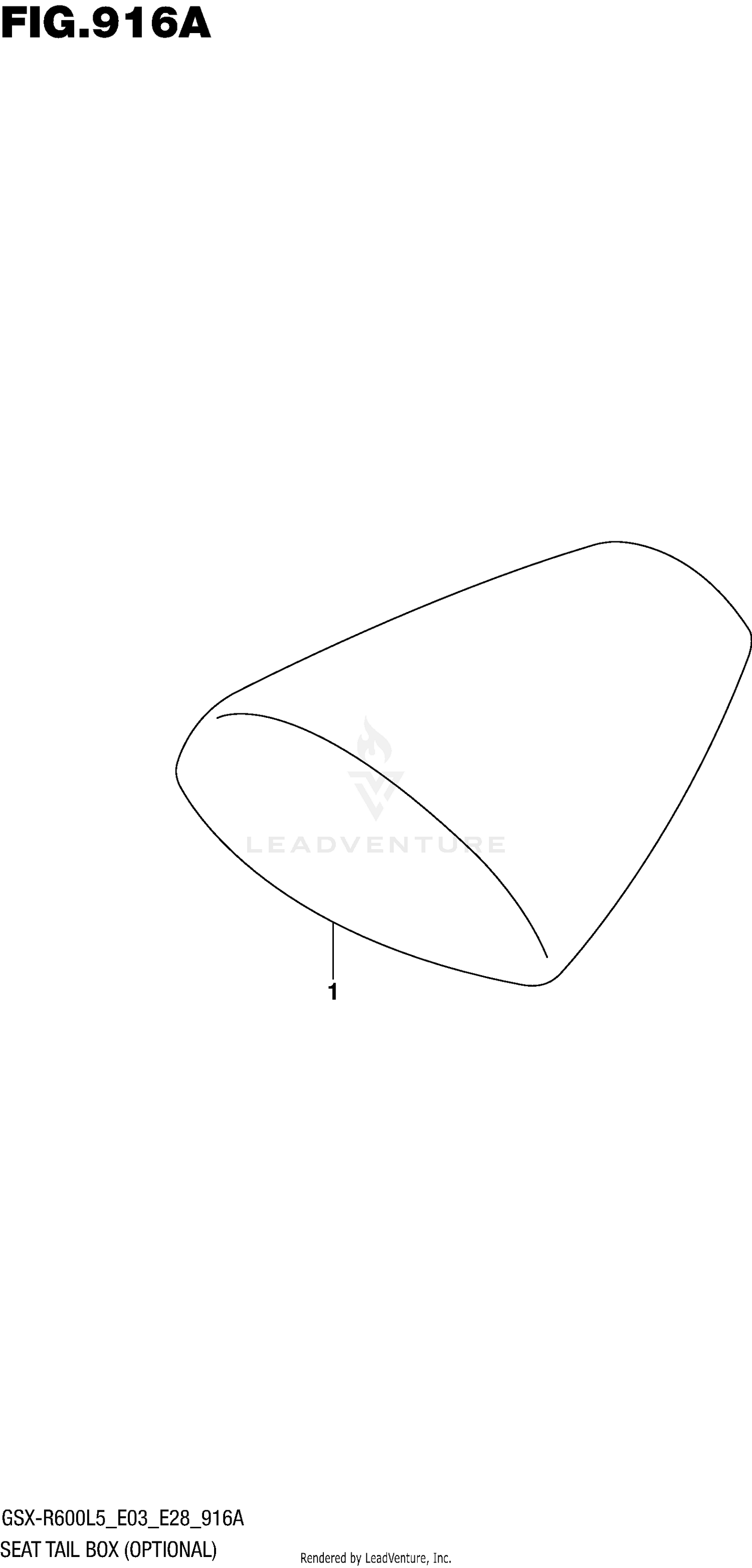 SEAT TAIL BOX (OPTIONAL)