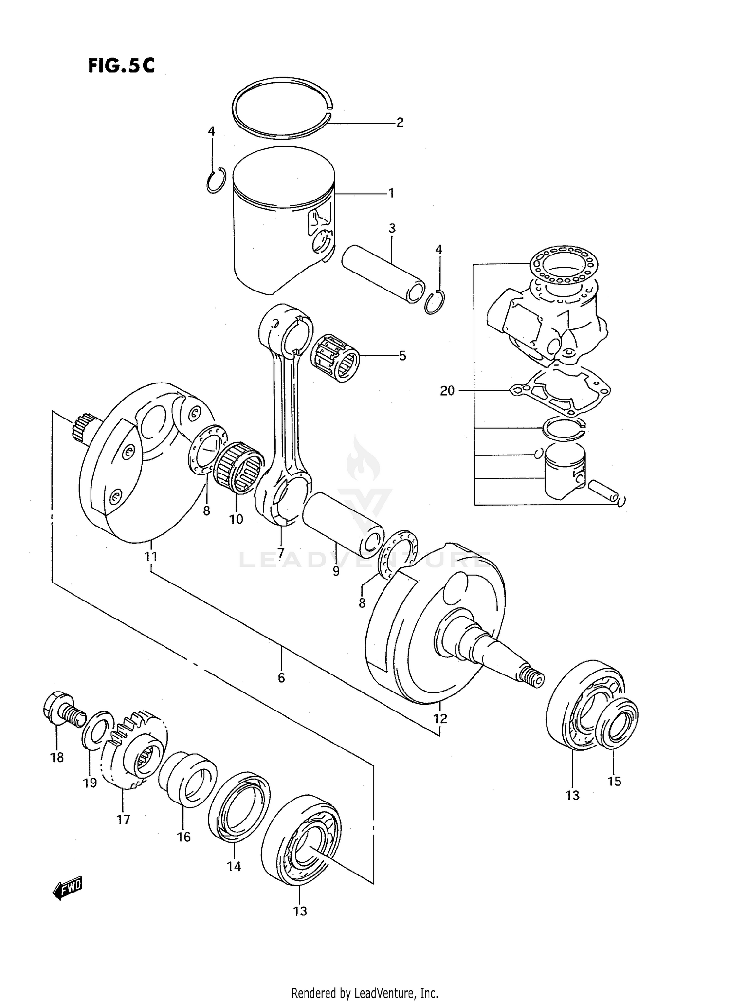 CRANKSHAFT (MODEL S/T)