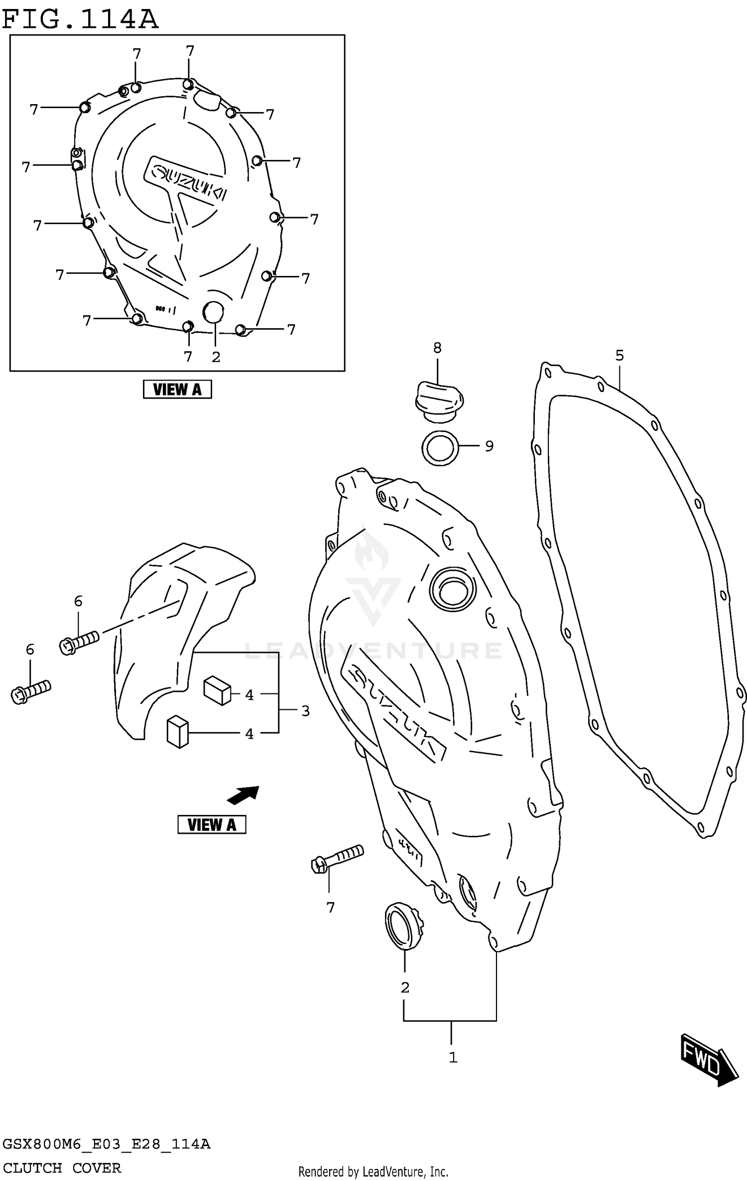 CLUTCH COVER