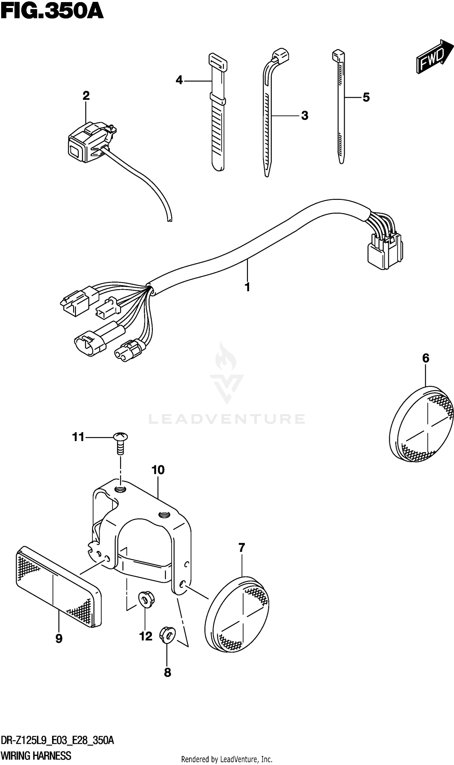 WIRING HARNESS (DR-Z125L9 E28)