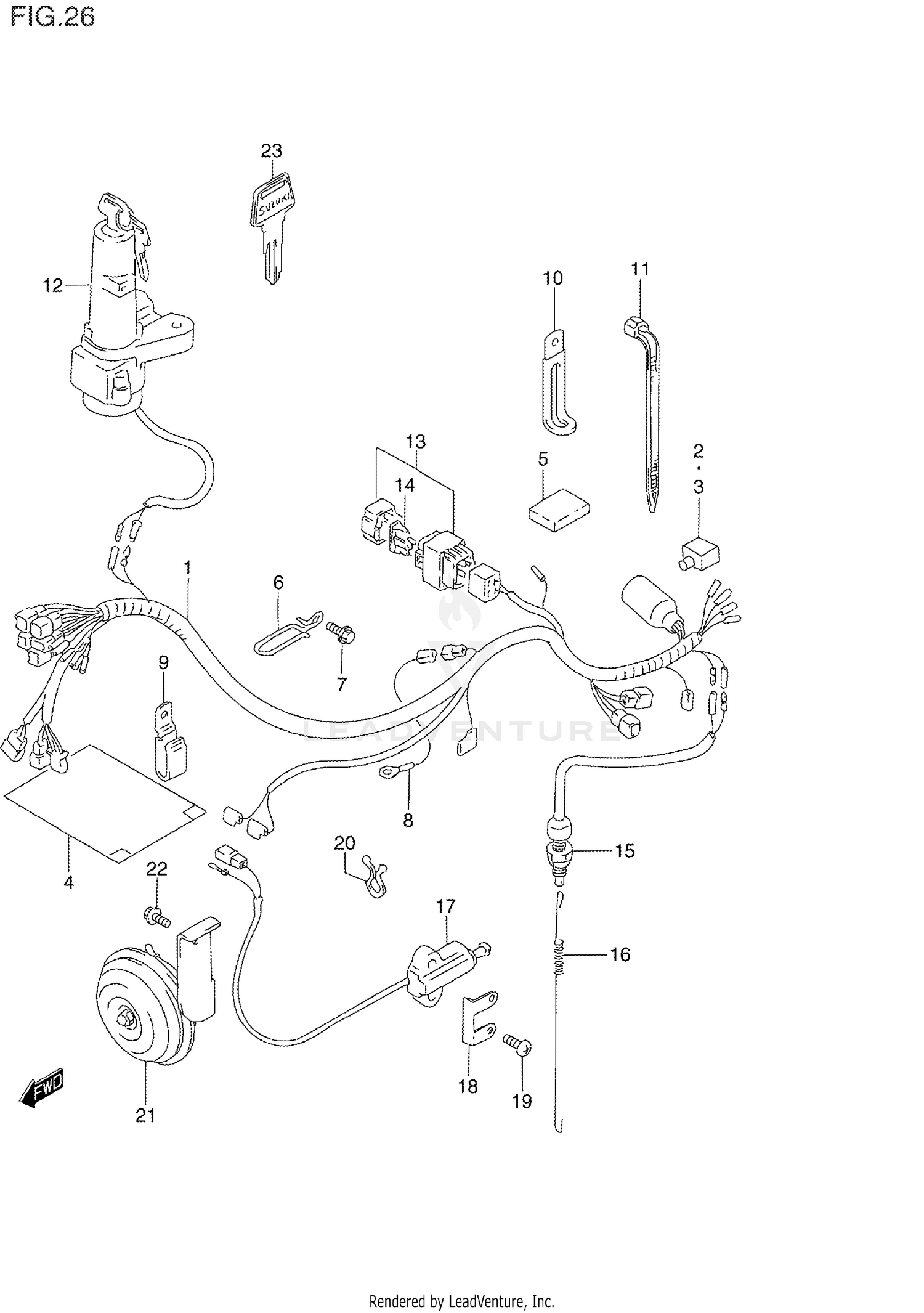 WIRING HARNESS (MODEL L/M/N)