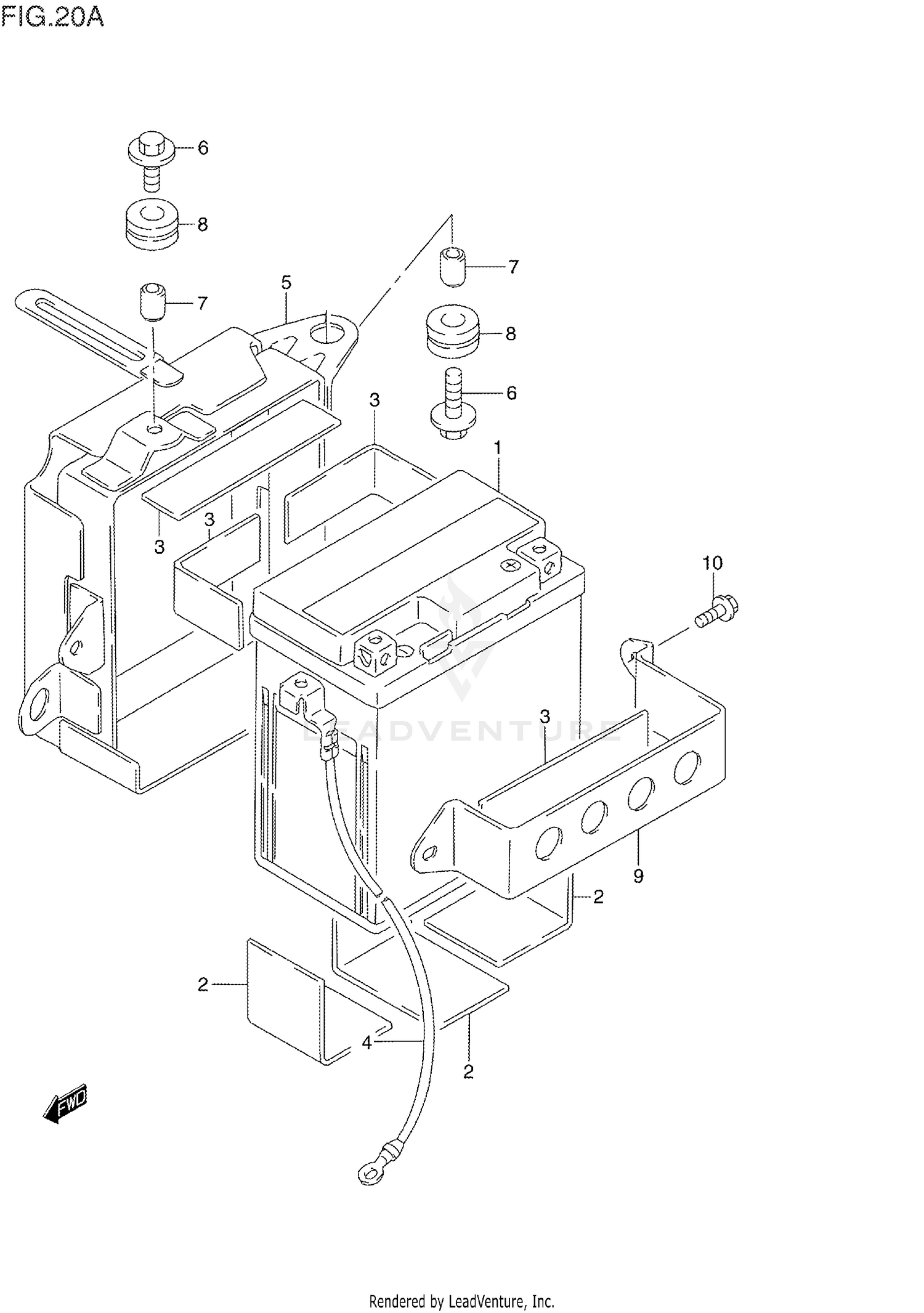 BATTERY (MODEL P/R/S)