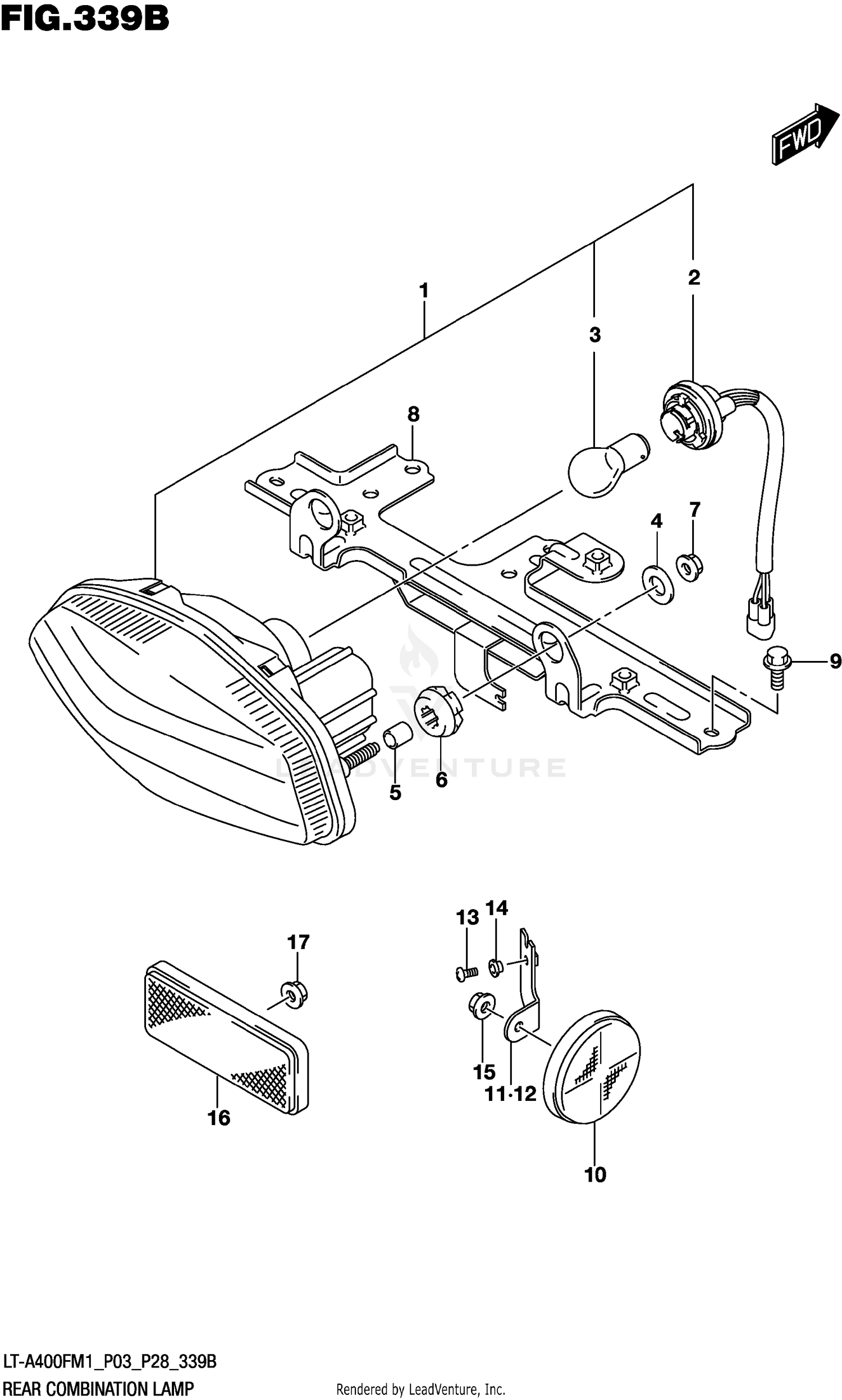REAR COMBINATION LAMP