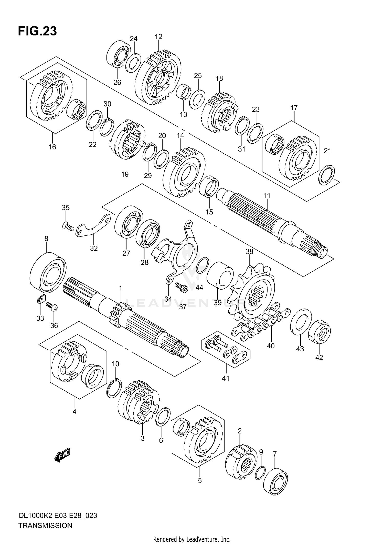 TRANSMISSION (MODEL K2/K3)