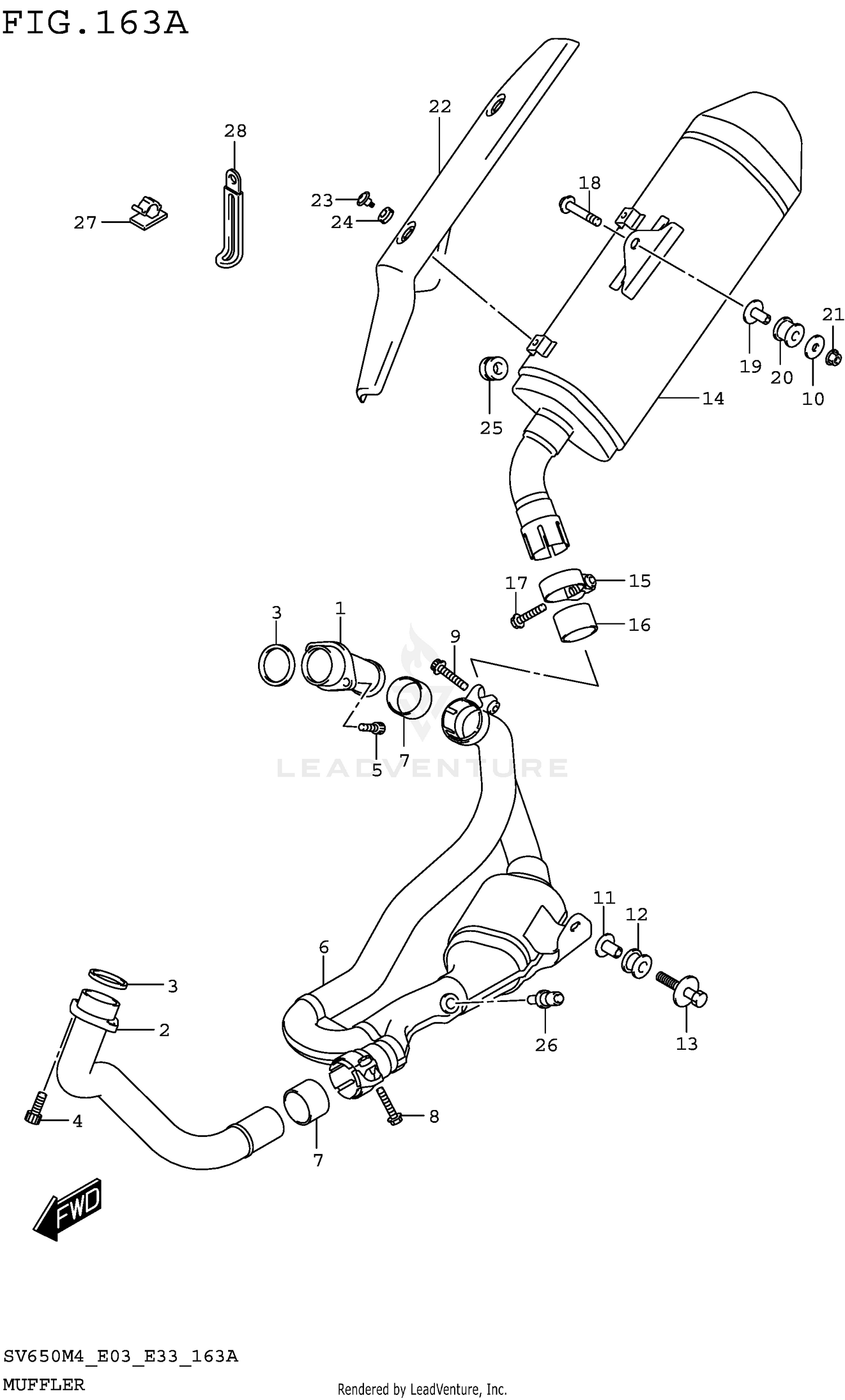 MUFFLER (SV650M4 E03)