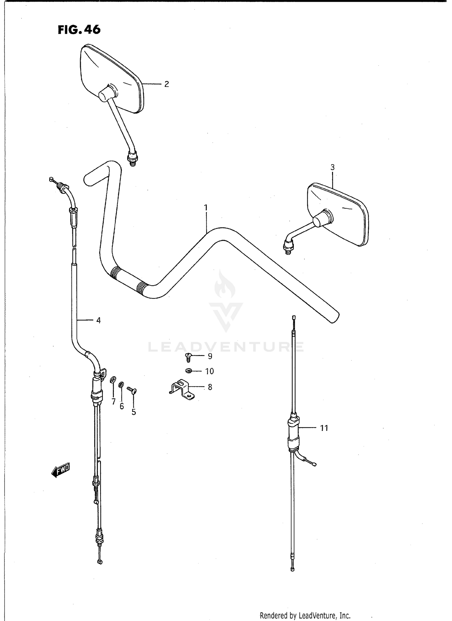 HANDLEBAR (VS1400GLPH