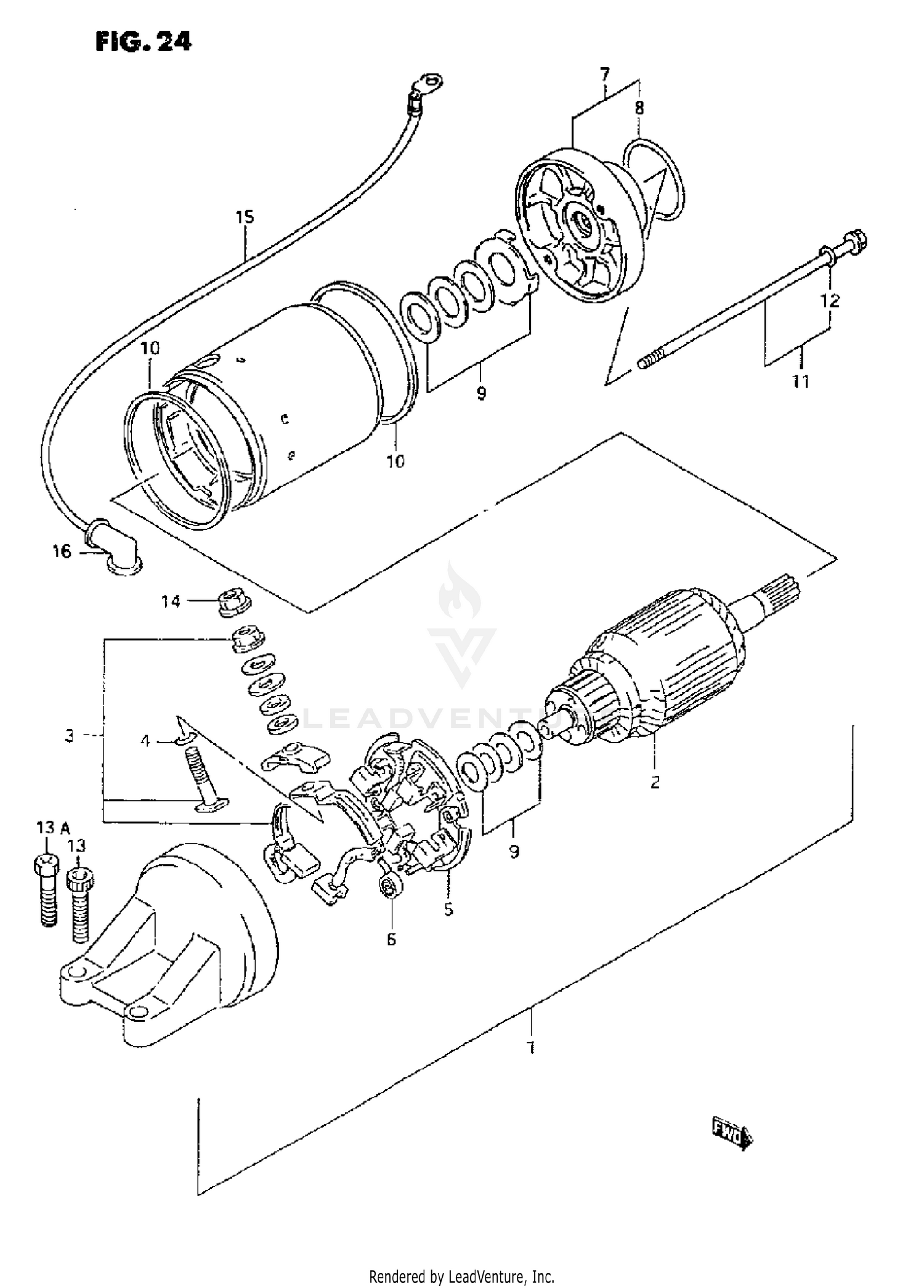 STARTING MOTOR