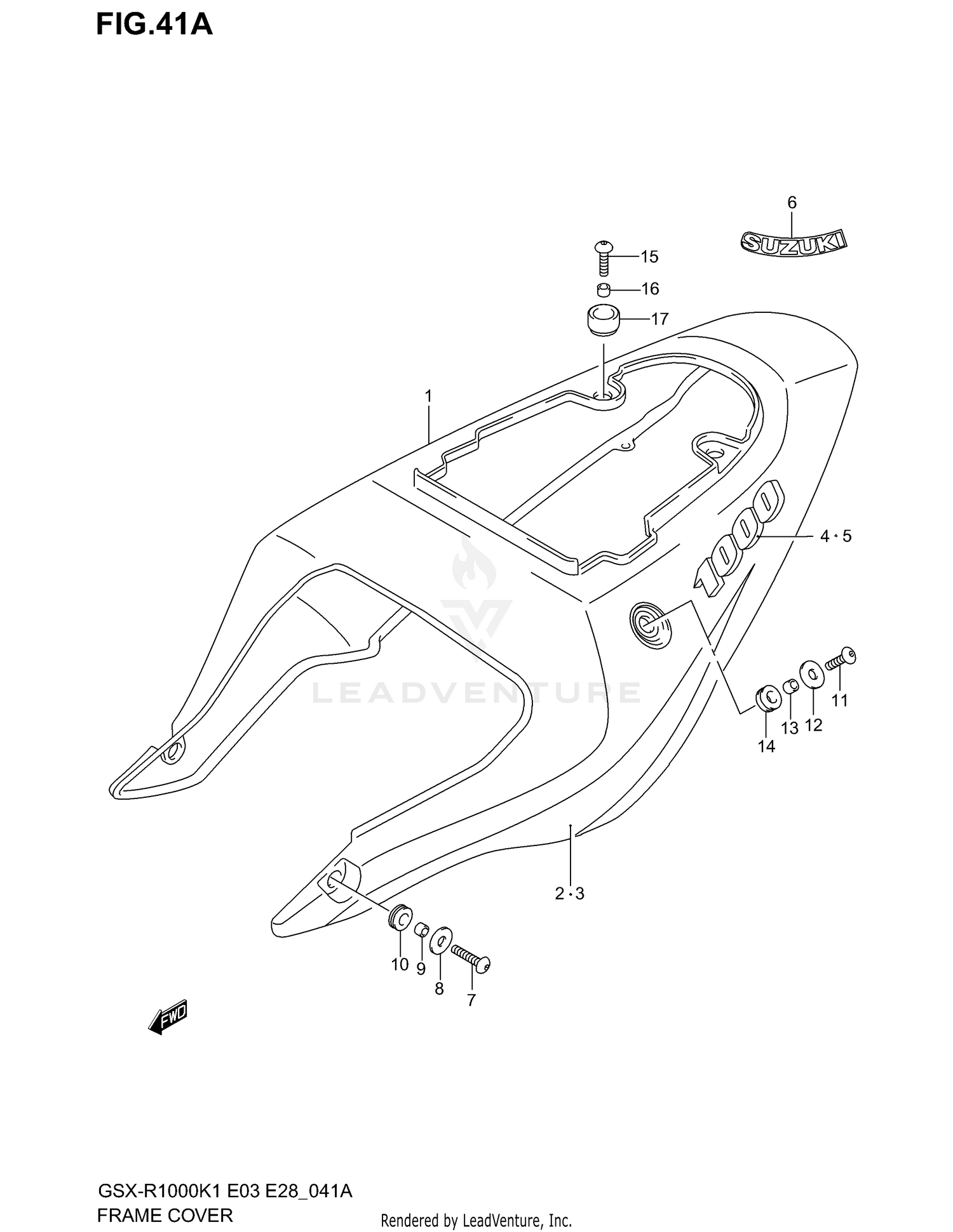 FRAME COVER (MODEL K2)