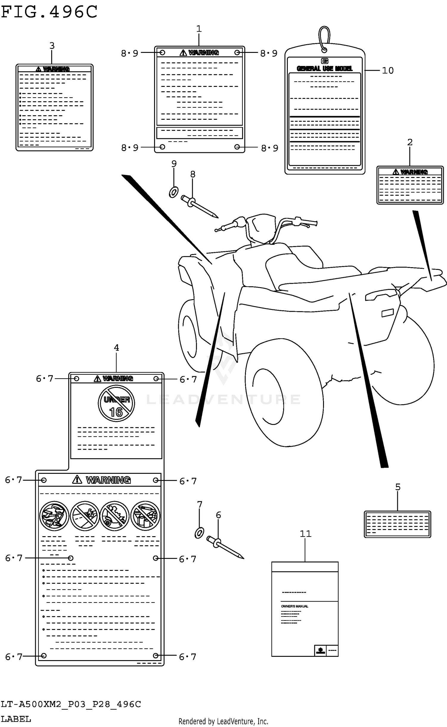 LABEL (LT-A500XM2 P33)