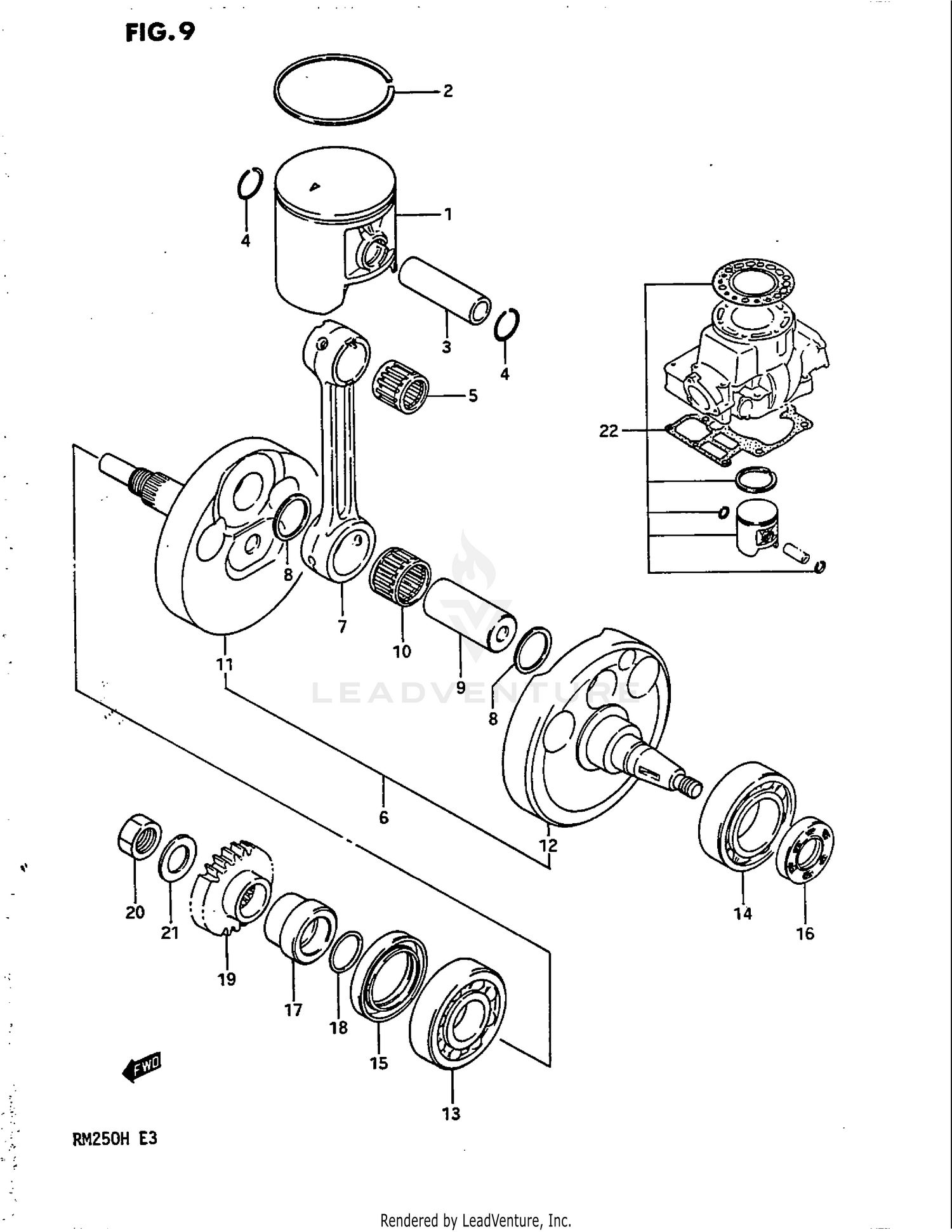 CRANKSHAFT (MODEL G)