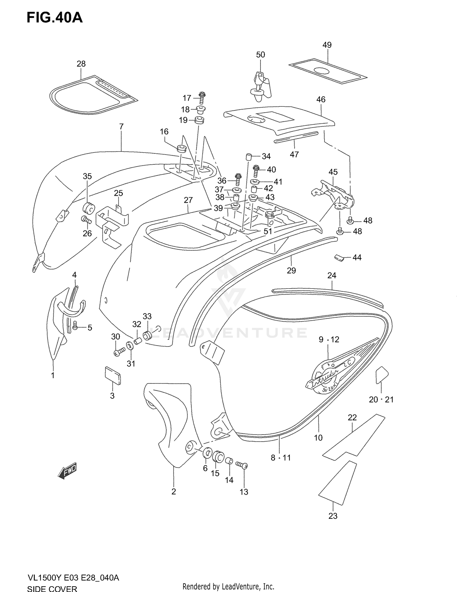 SIDE COVER (MODEL Y)