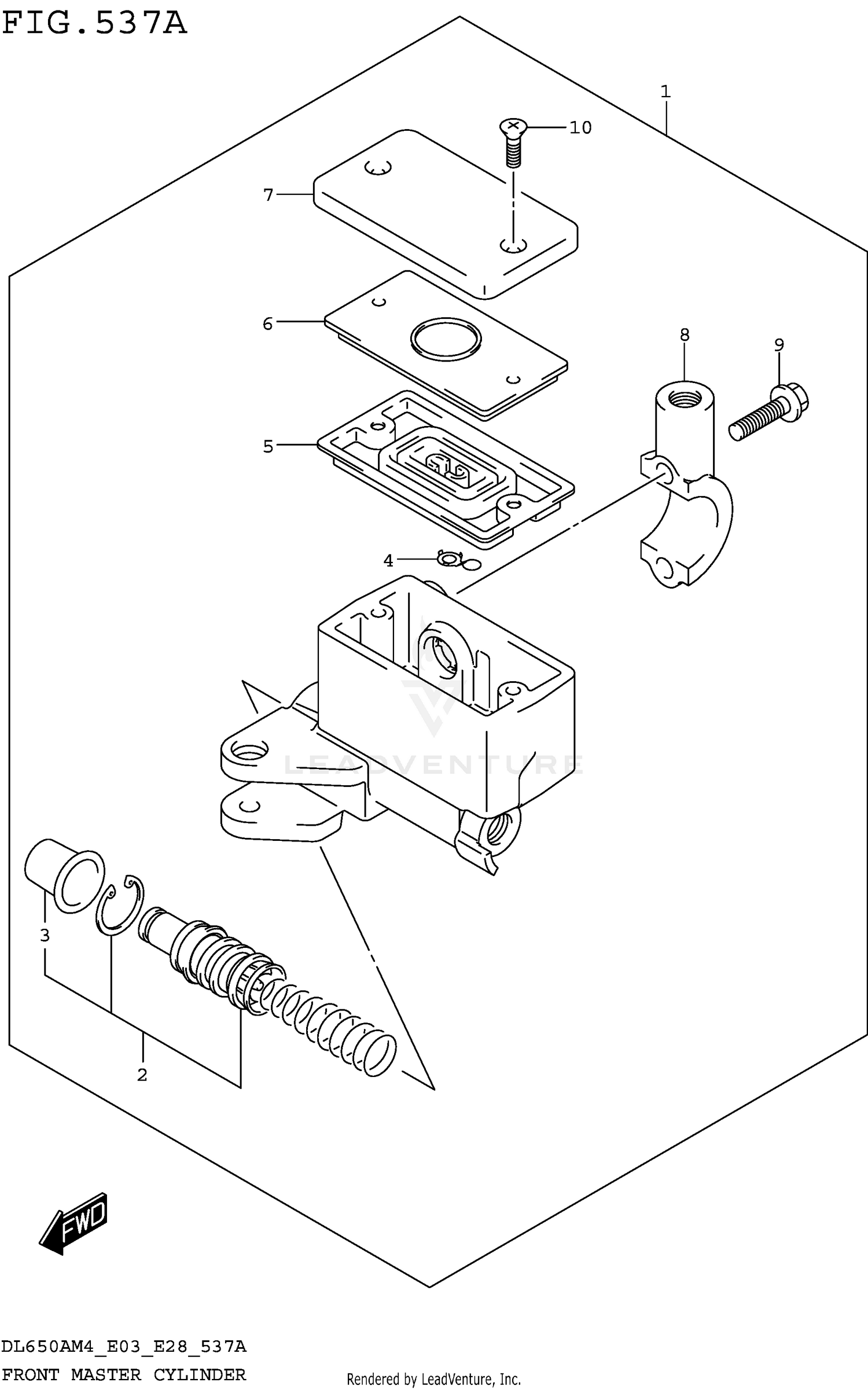 FRONT MASTER CYLINDER