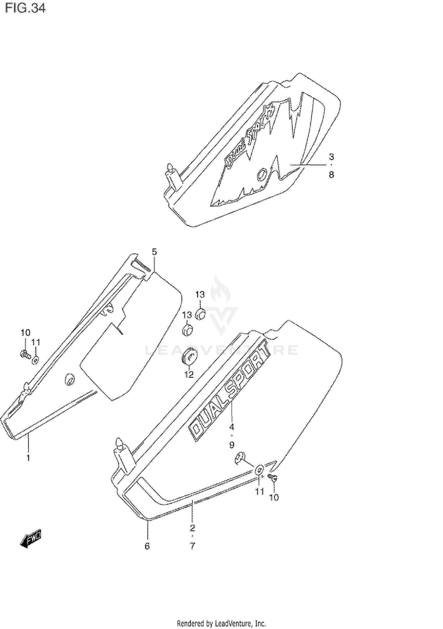 FRAME COVER (MODEL L/M)