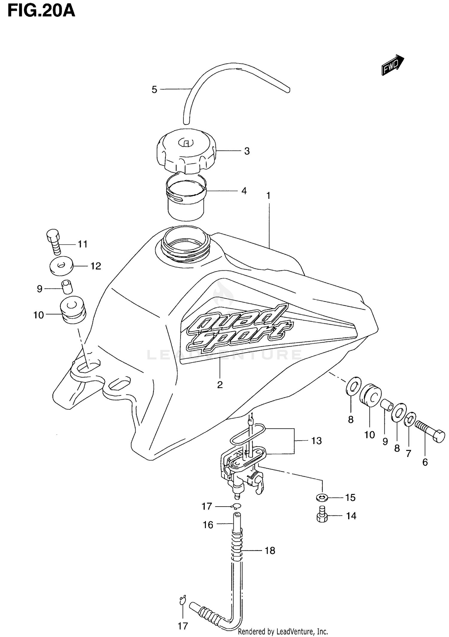 FUEL TANK (MODEL K1)