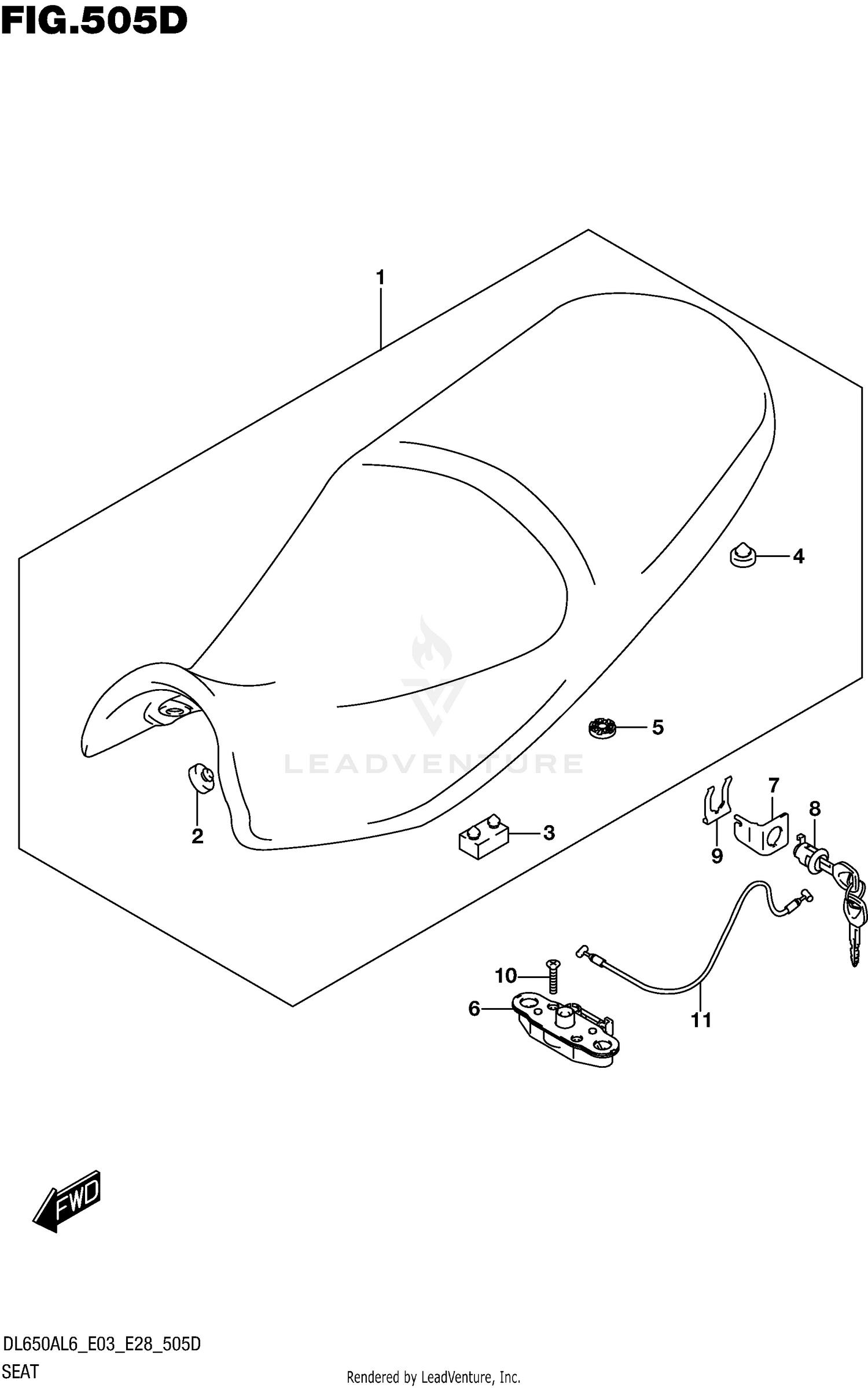 SEAT (DL650XAL6 E28)