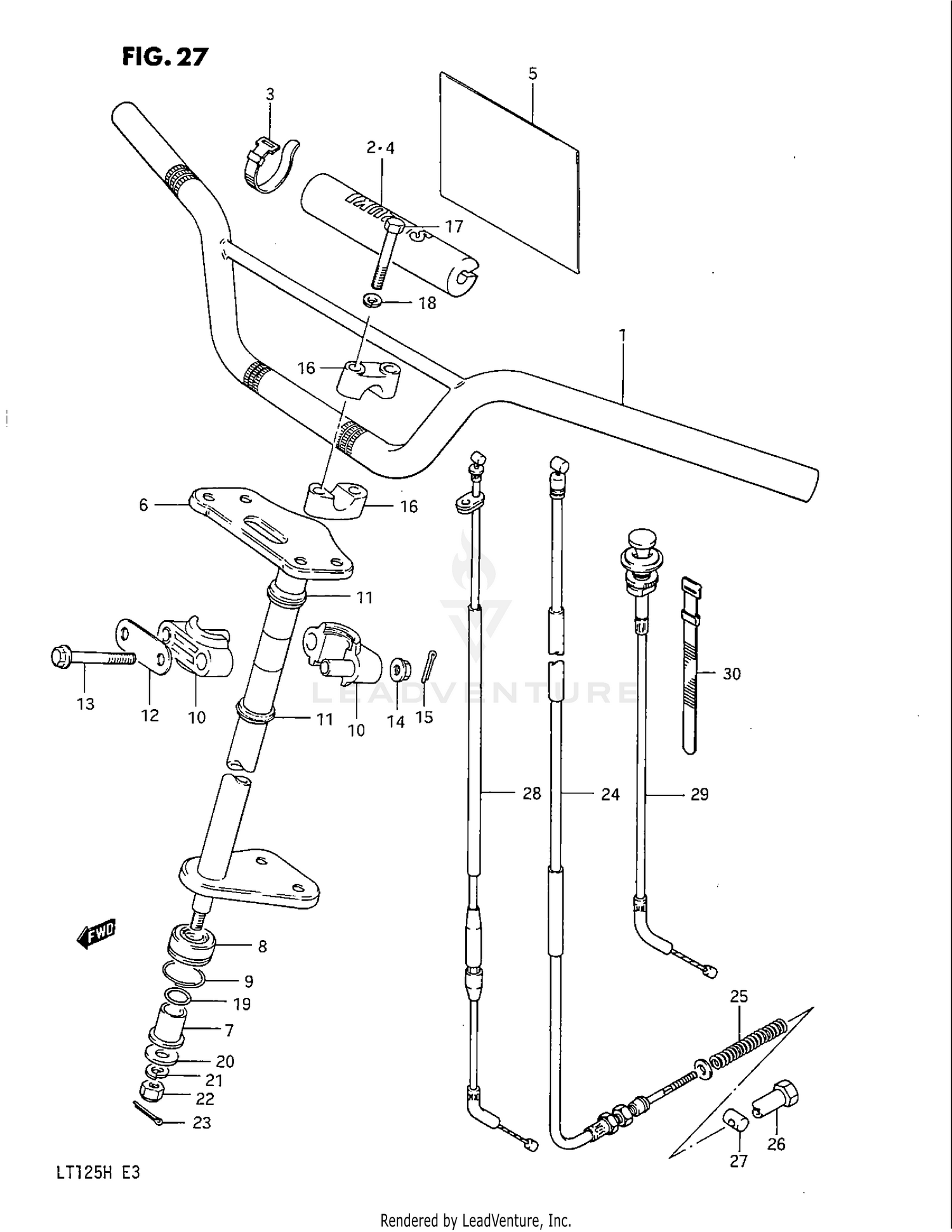 HANDLEBAR - STEERING