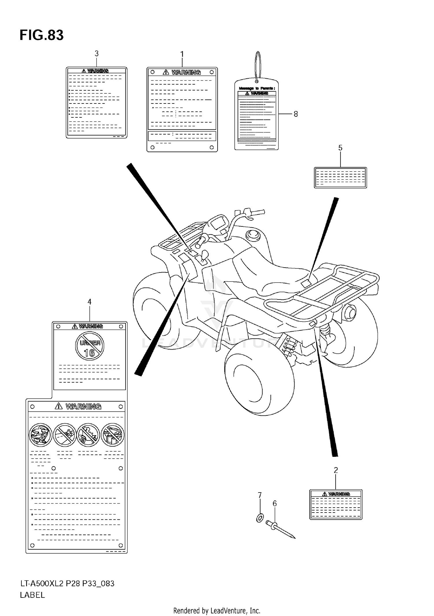 LABEL (LT-A500XZ E33)