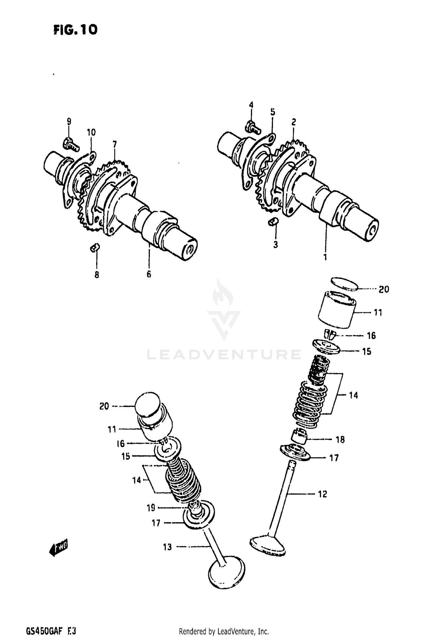 CAM SHAFT-VALVE