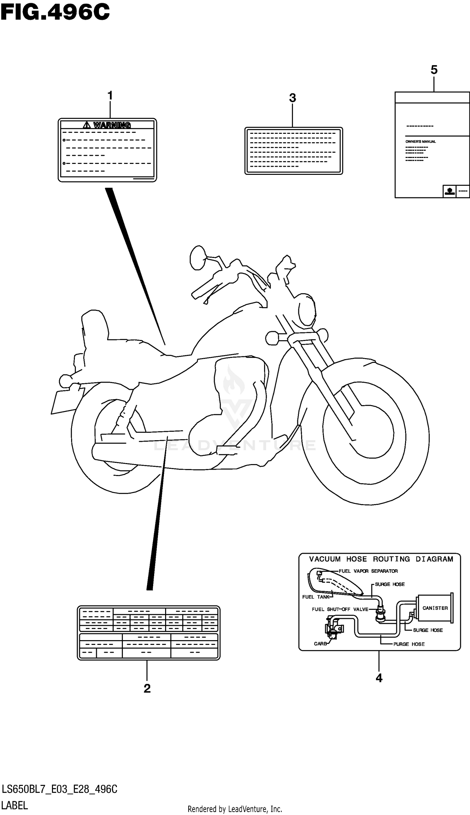 LABEL (LS650BL7 E33)