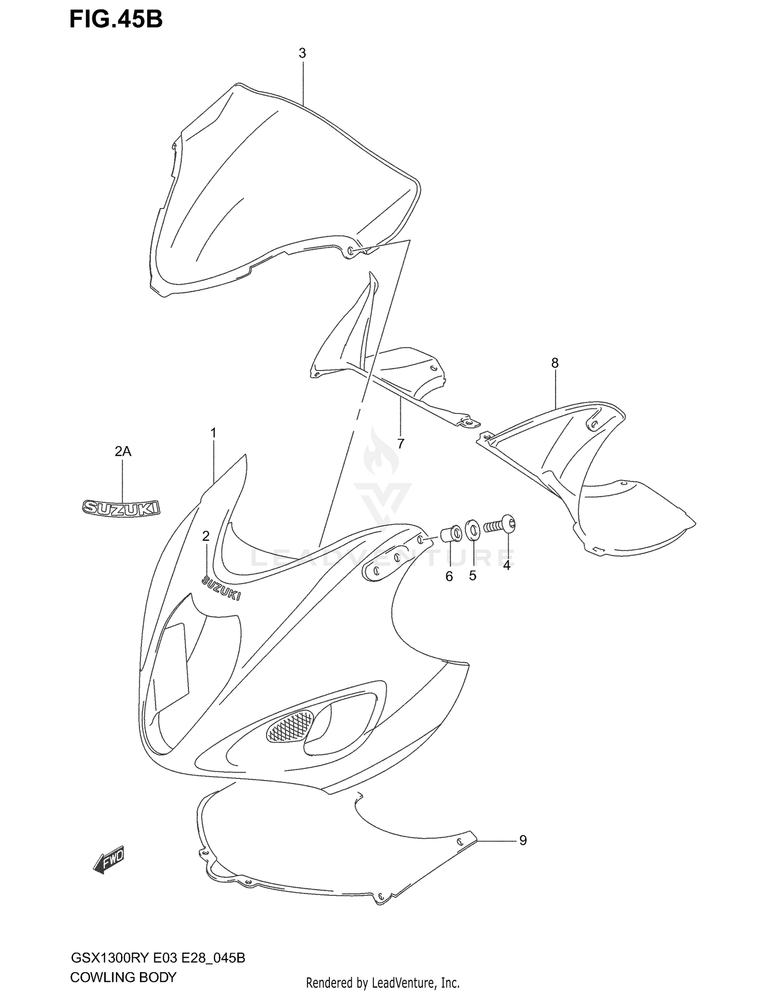 COWLING BODY (MODEL K2)