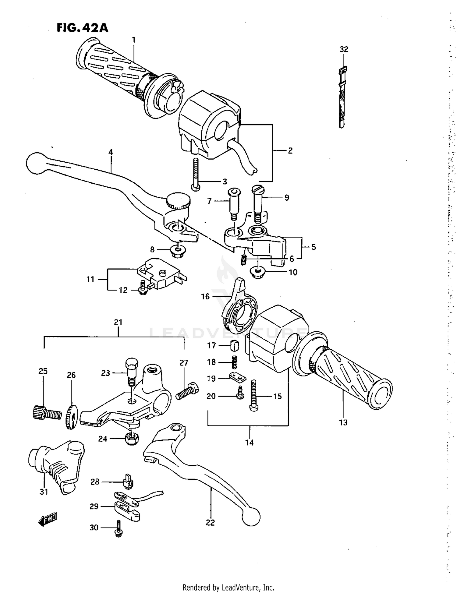 HANDLE SWITCH (L/M/N/P/R)