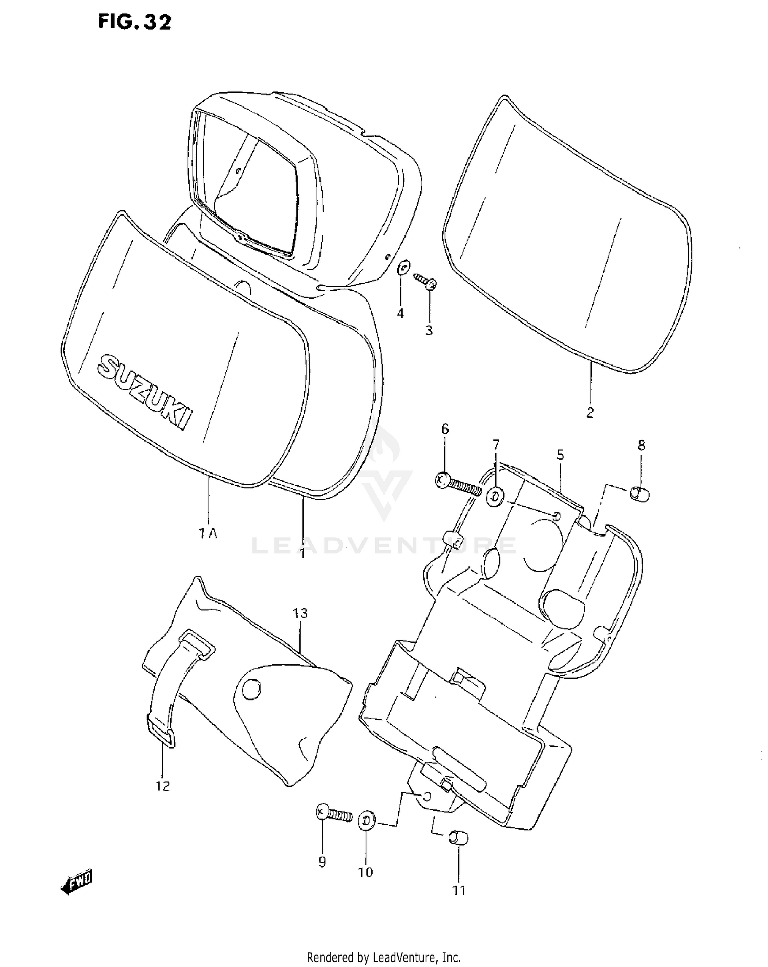 HEADLAMP HOUSING