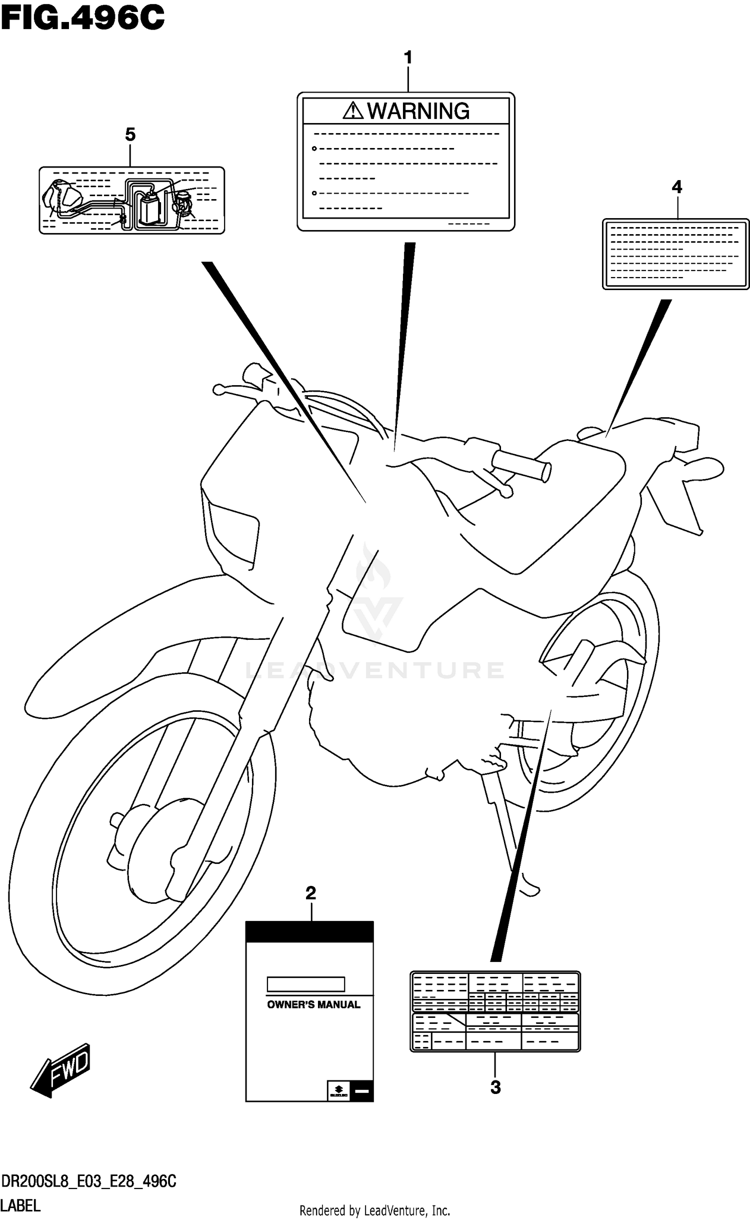 LABEL (DR200SL8 E33)