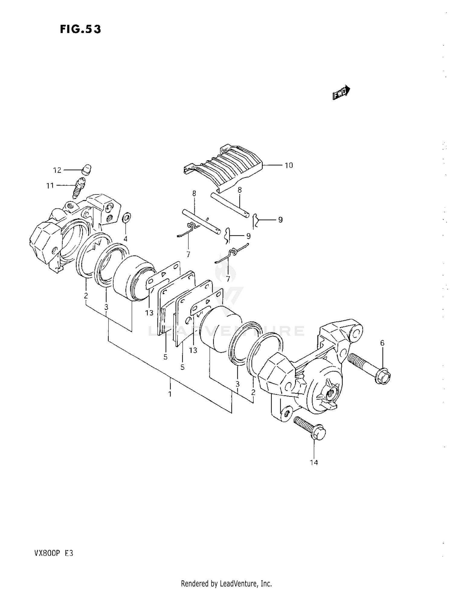 REAR CALIPER (L/M/N)