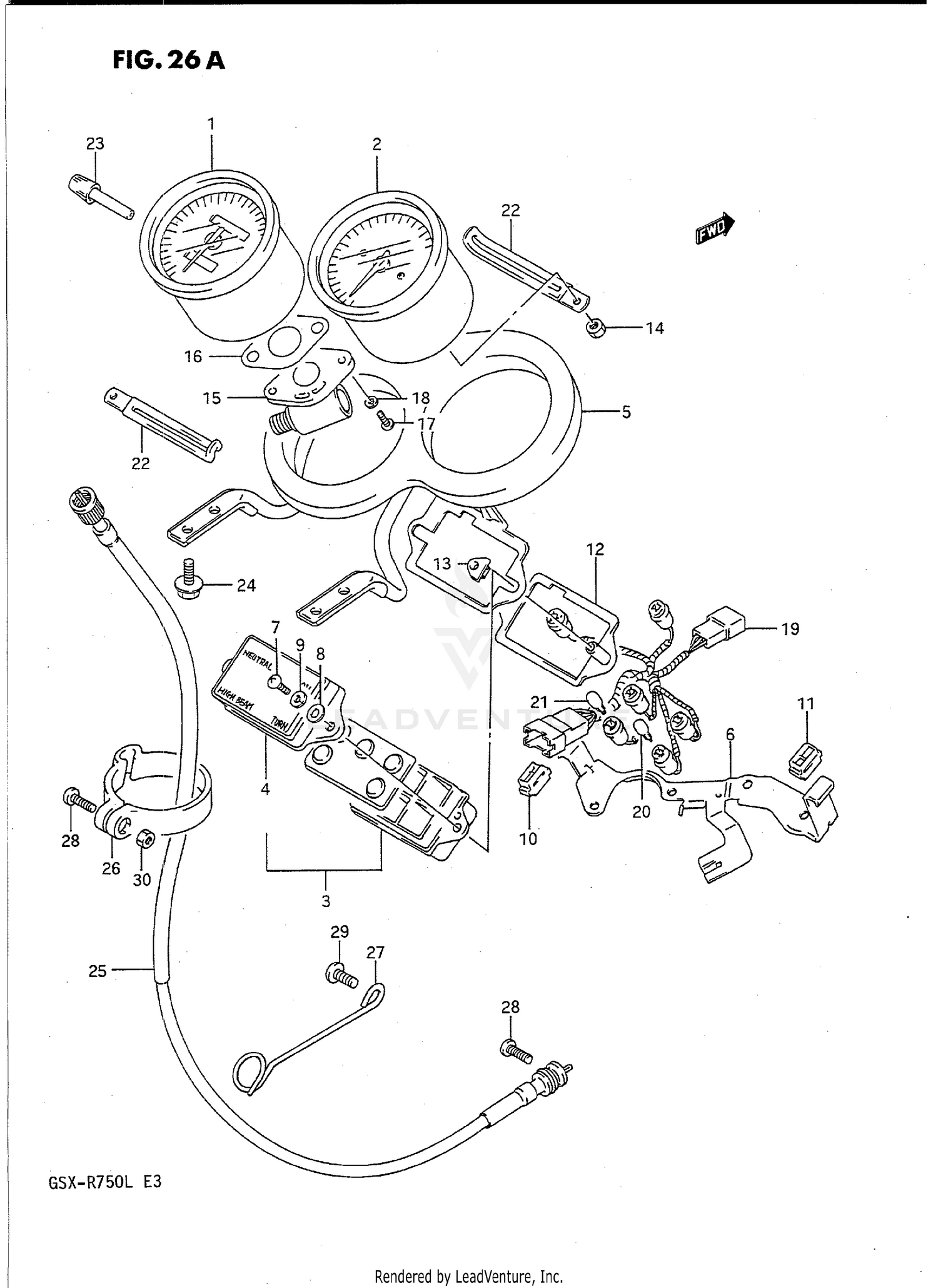 SPEEDOMETER (MODEL L)