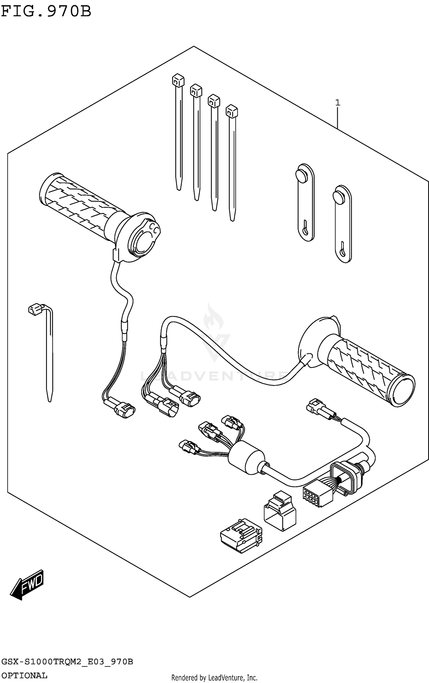 OPTIONAL (GRIP HEATER SET)