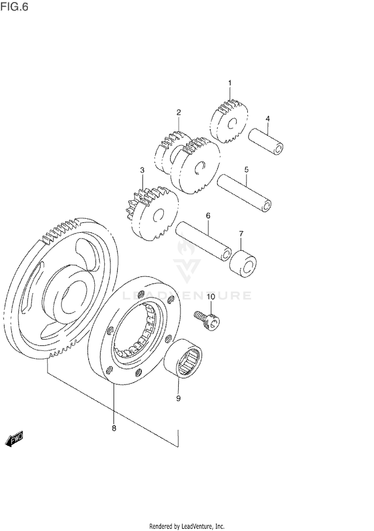 STARTER CLUTCH (MODEL R/S/T)