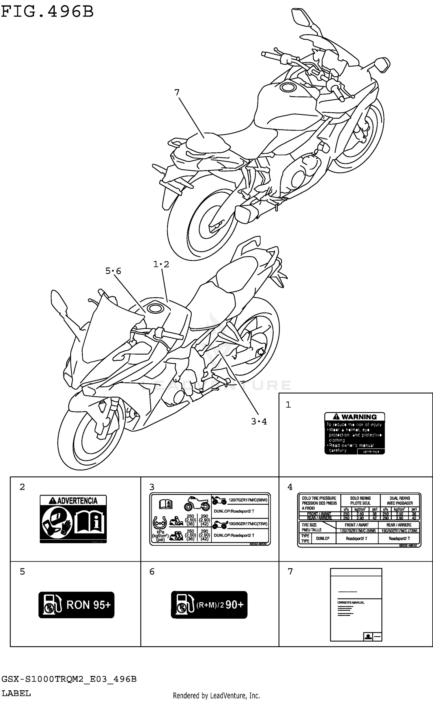 LABEL (GSX-S1000TRQM2 E28)