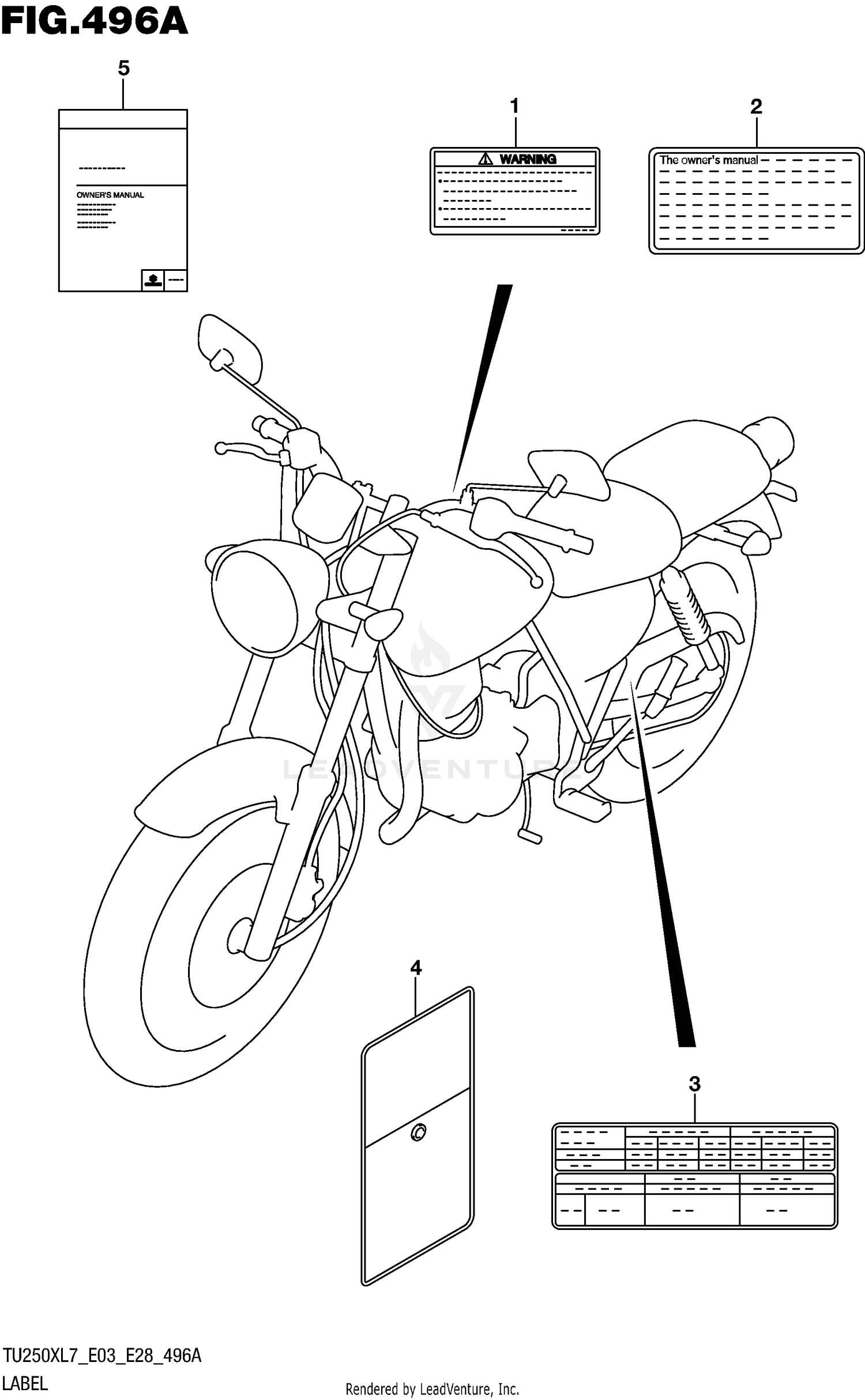 LABEL (TU250XL7 E03)
