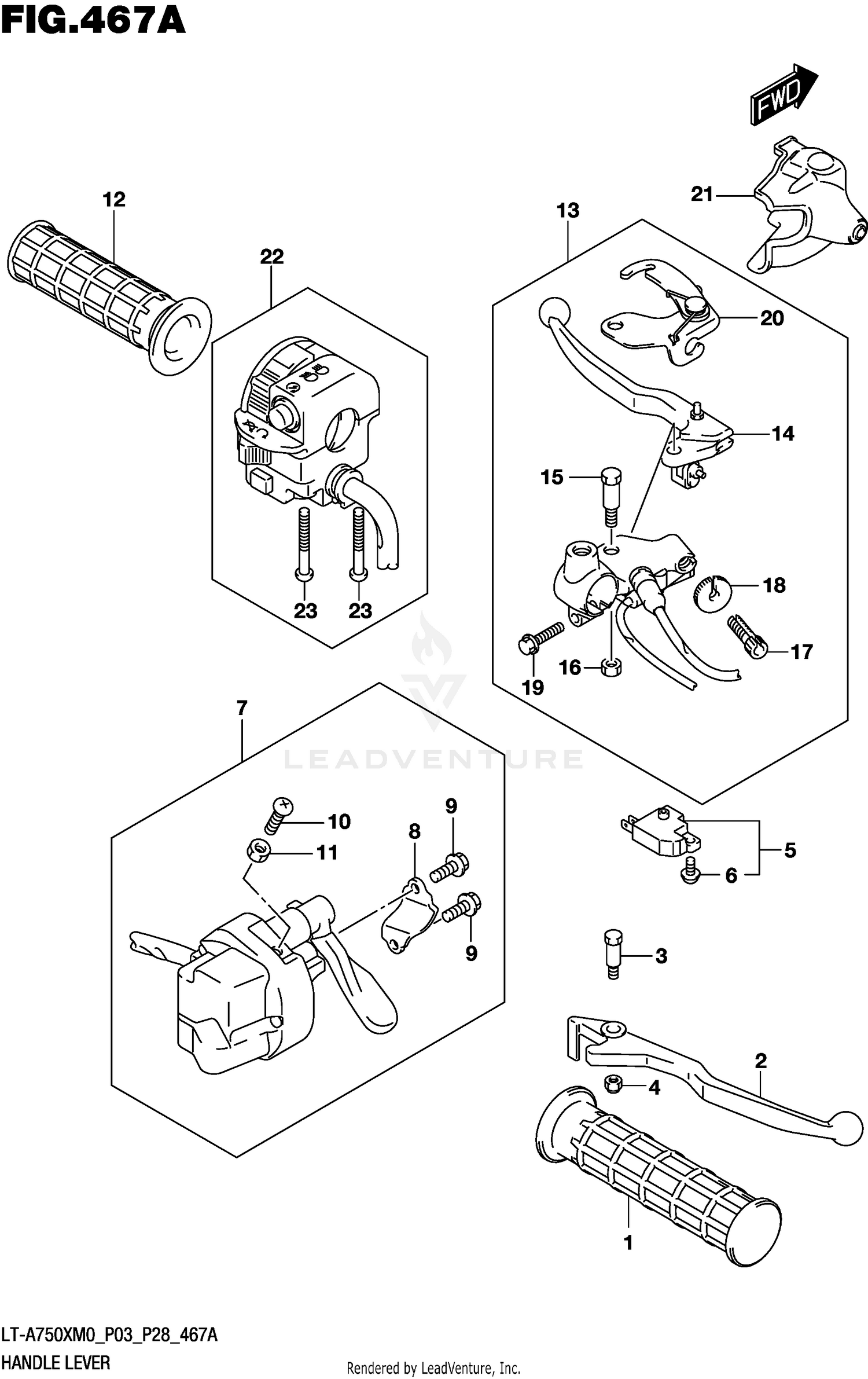 HANDLE LEVER