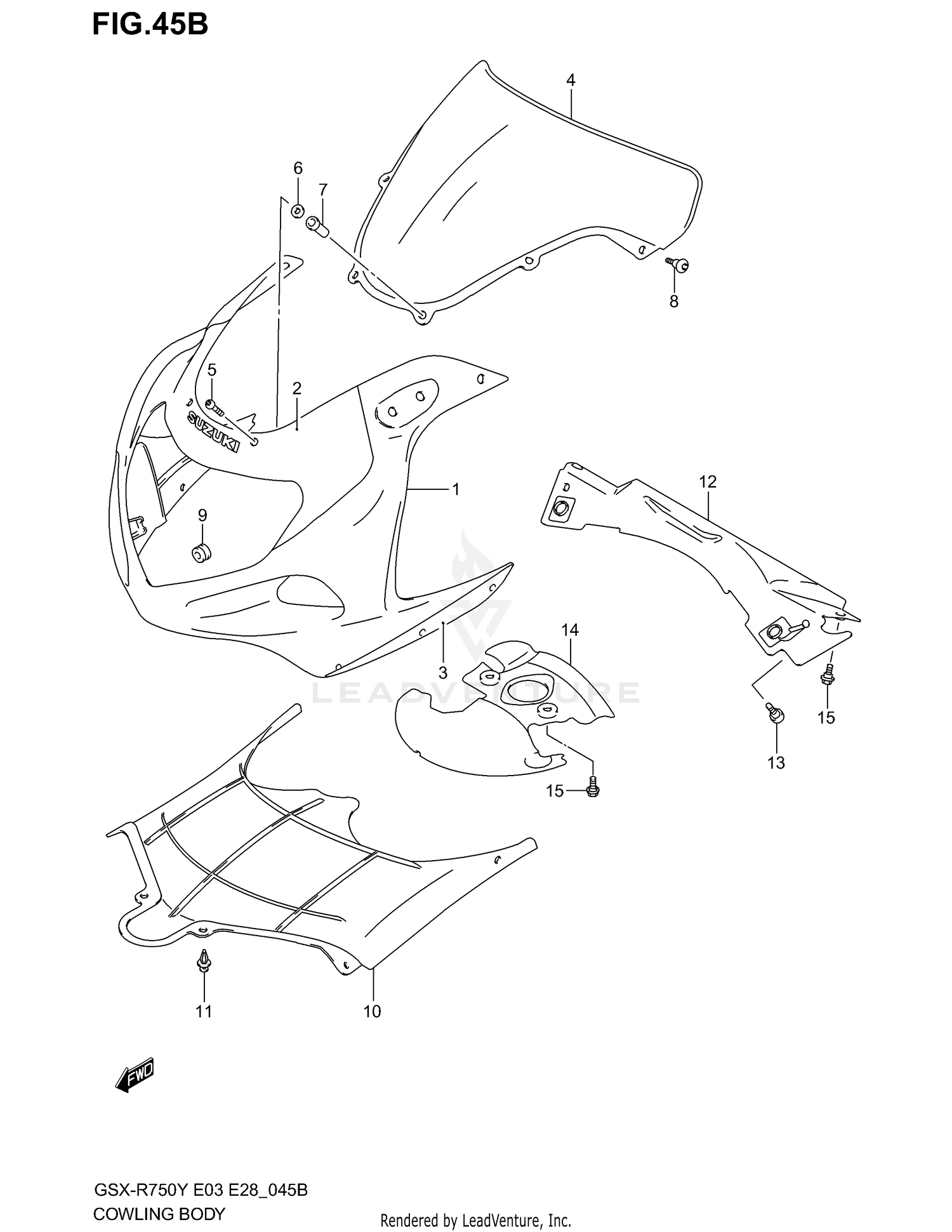 COWLING BODY (MODEL K2)