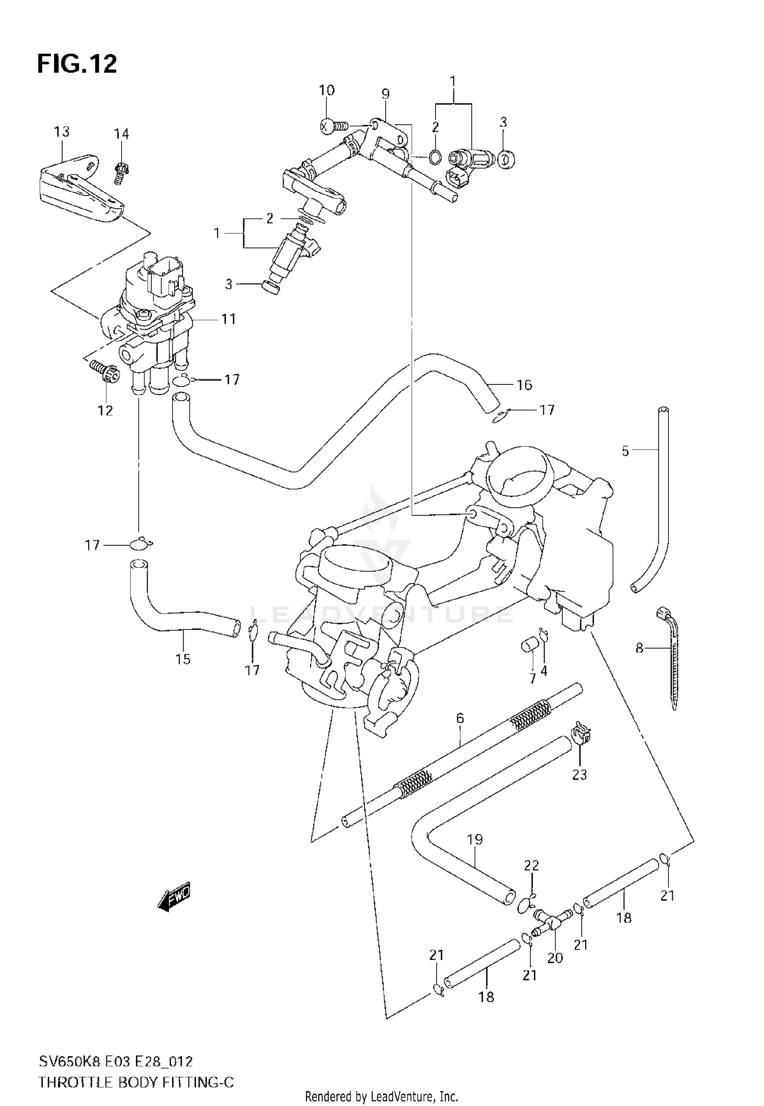 THROTTLE BODY FITTING