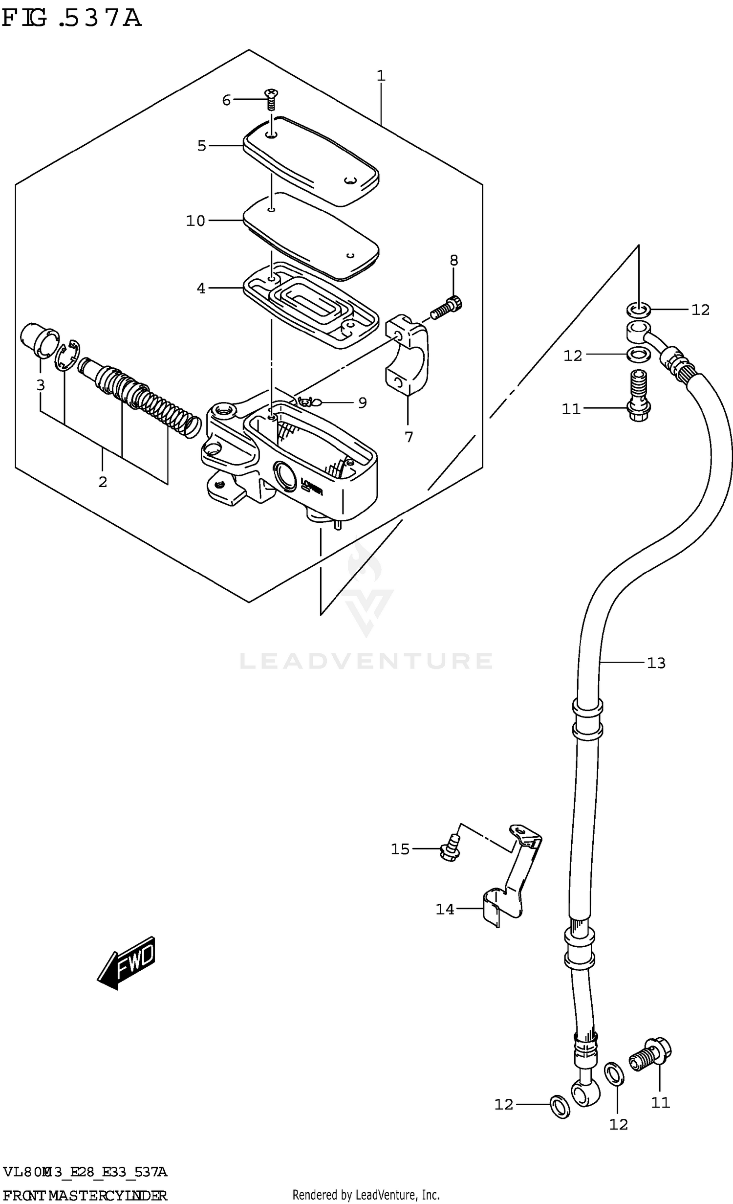 FRONT MASTER CYLINDER