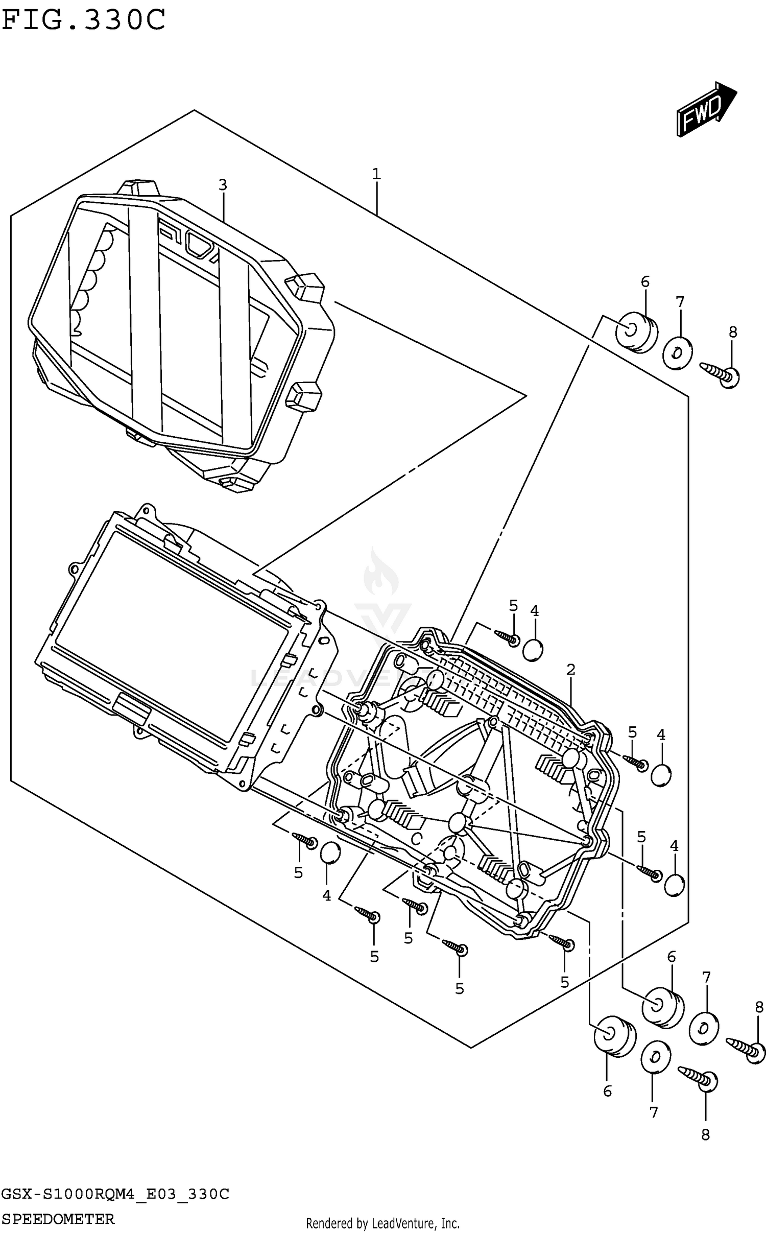 SPEEDOMETER (GSX-S1000RQM4 E33)