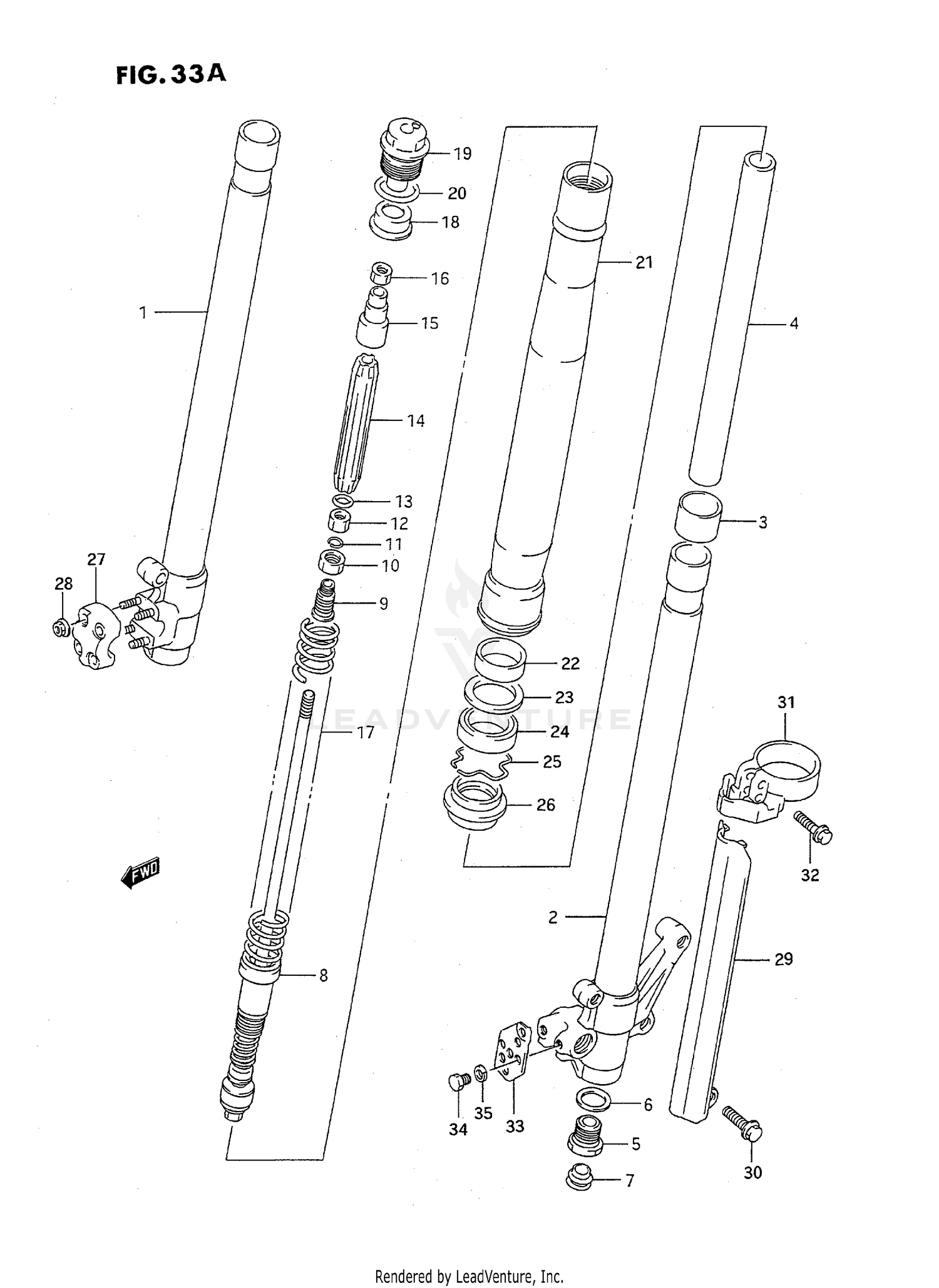 FRONT DAMPER (MODEL L)