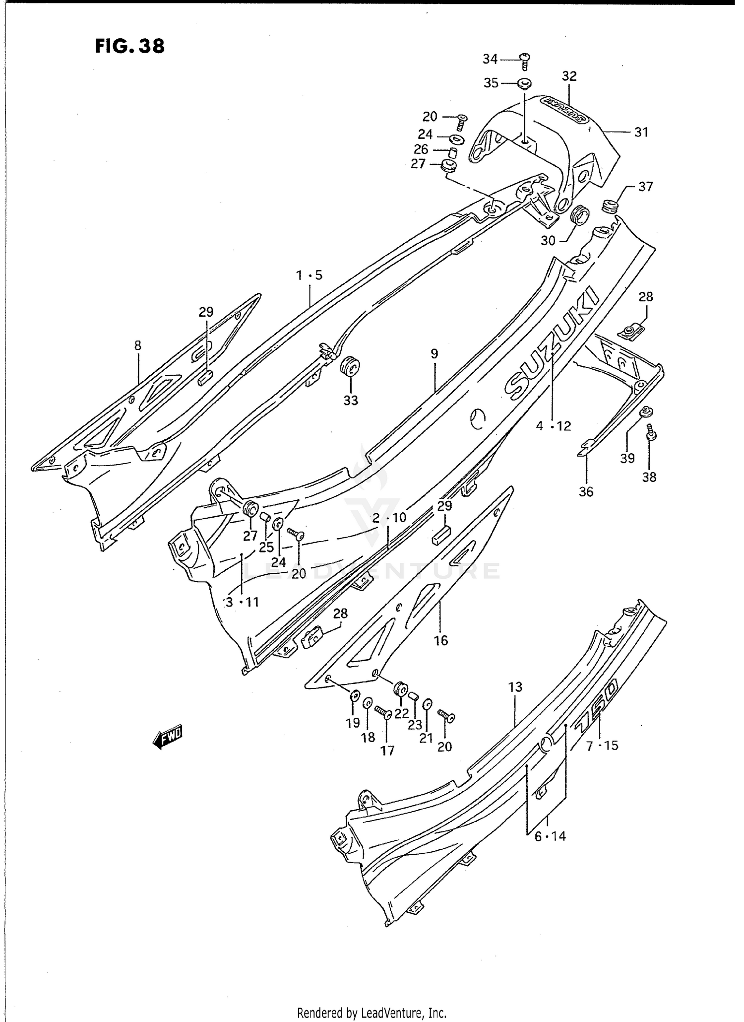 FRAME COVER (MODEL K/L)
