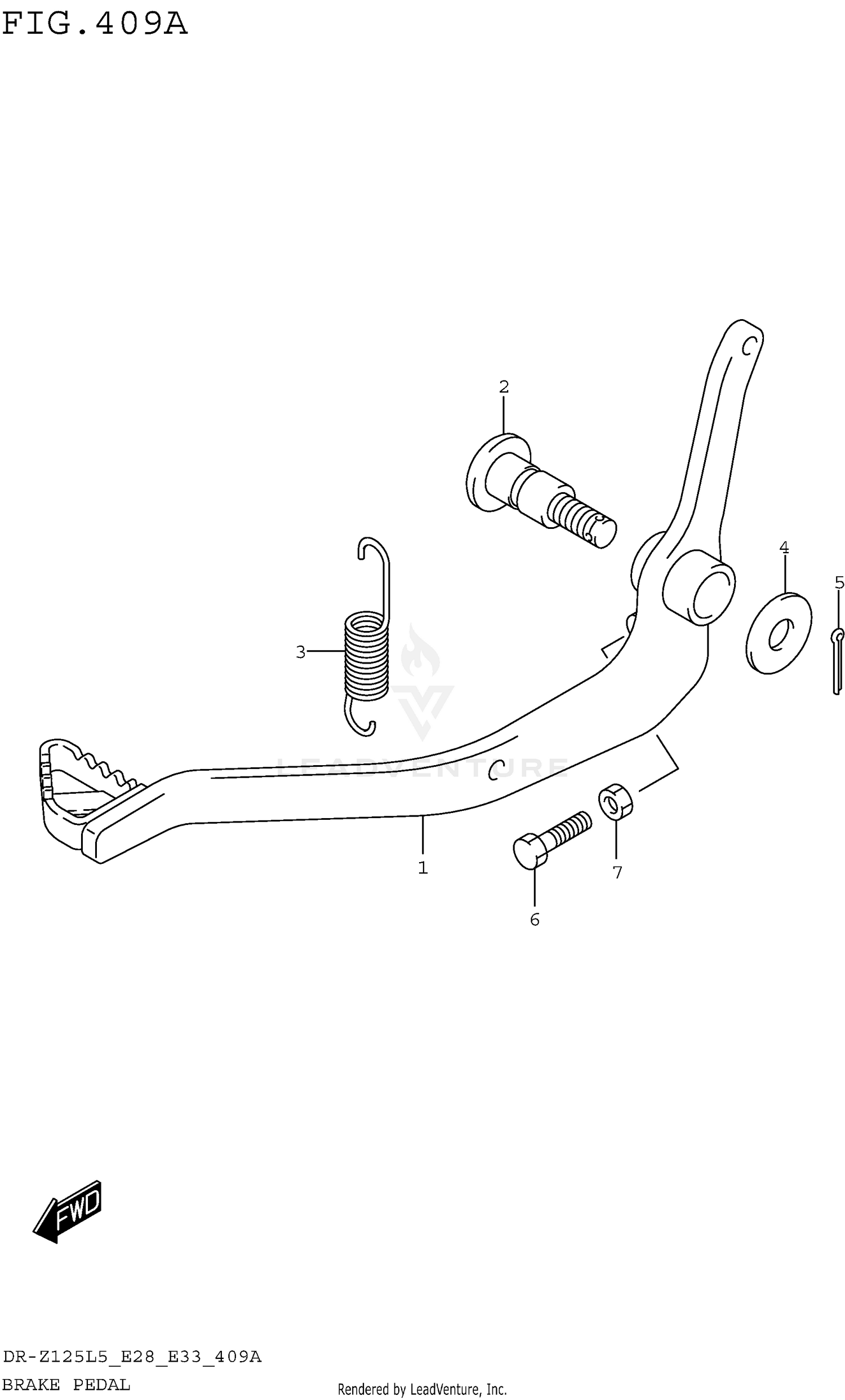 BRAKE PEDAL