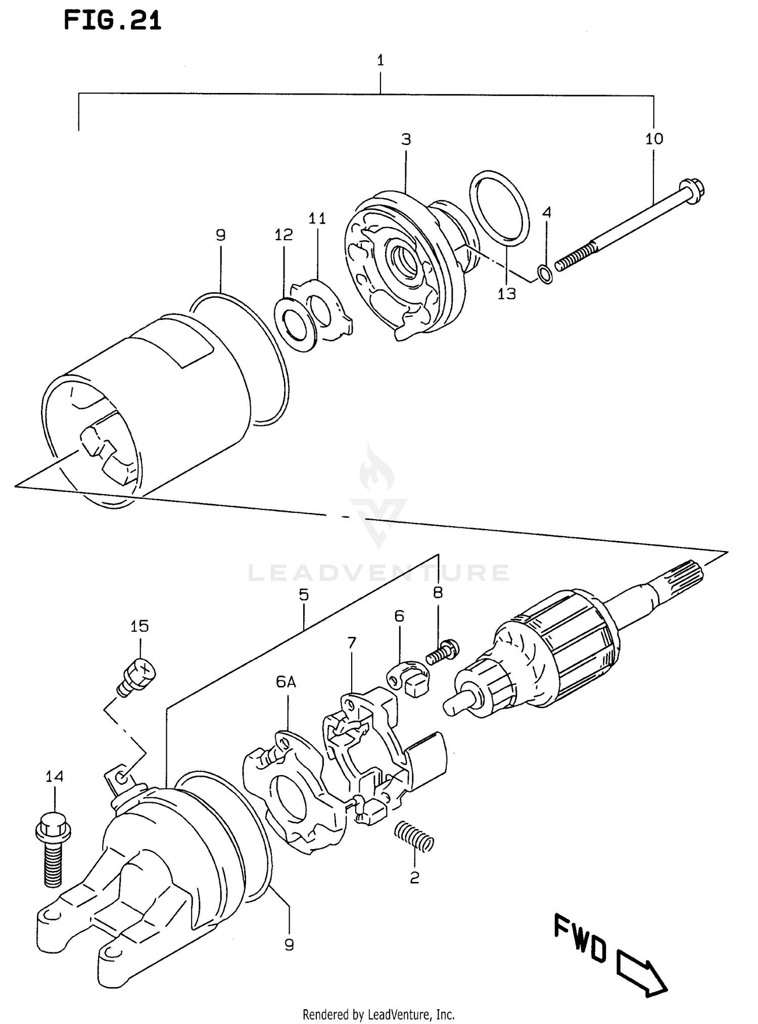 STARTING MOTOR