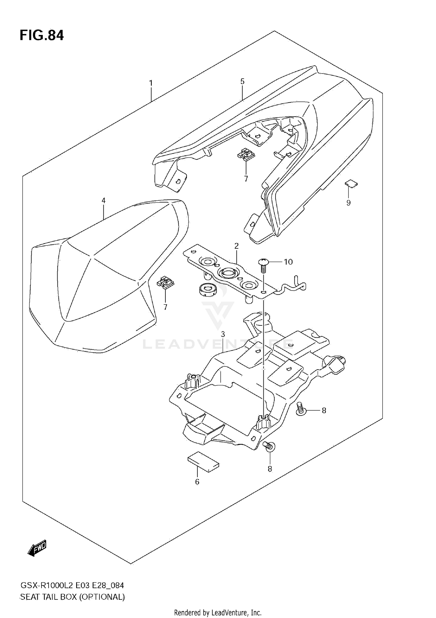 SEAT TAIL BOX (OPTIONAL)